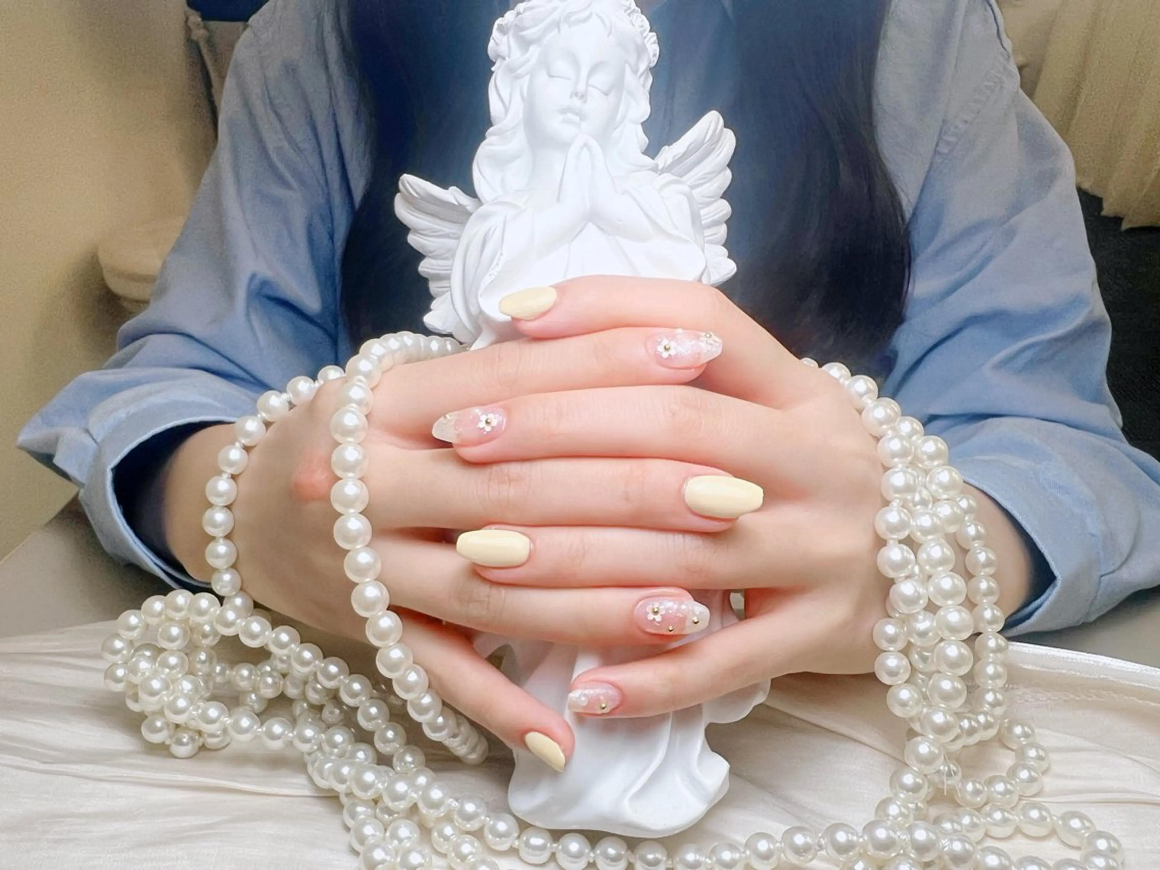 【ハンド】持ち込みデザイン(6本まで) ソフトジェルオフあり+550円+30minの写真