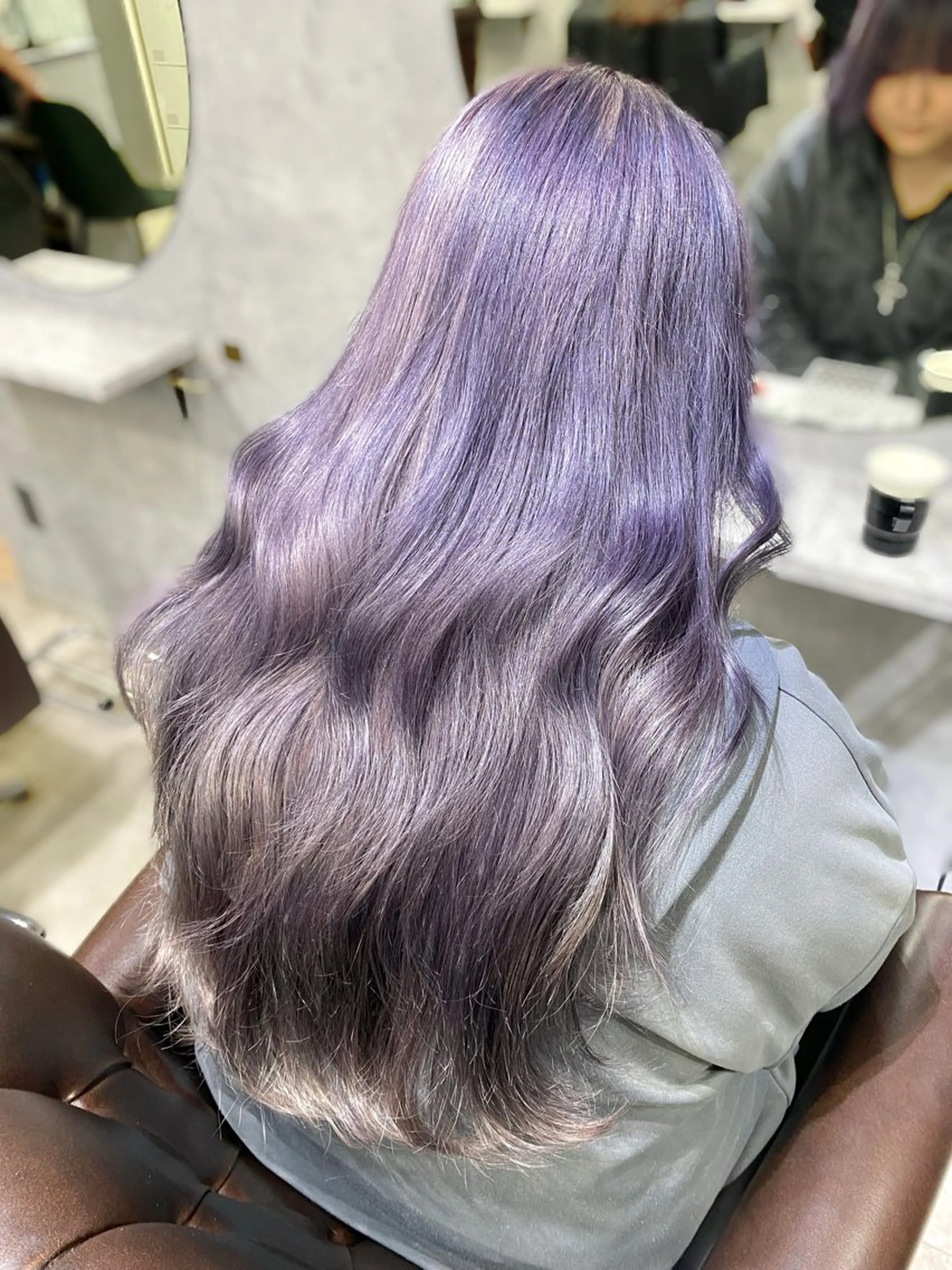 ロング カラー レイヤーカット ショート/宮本洋介のヘアスタイル