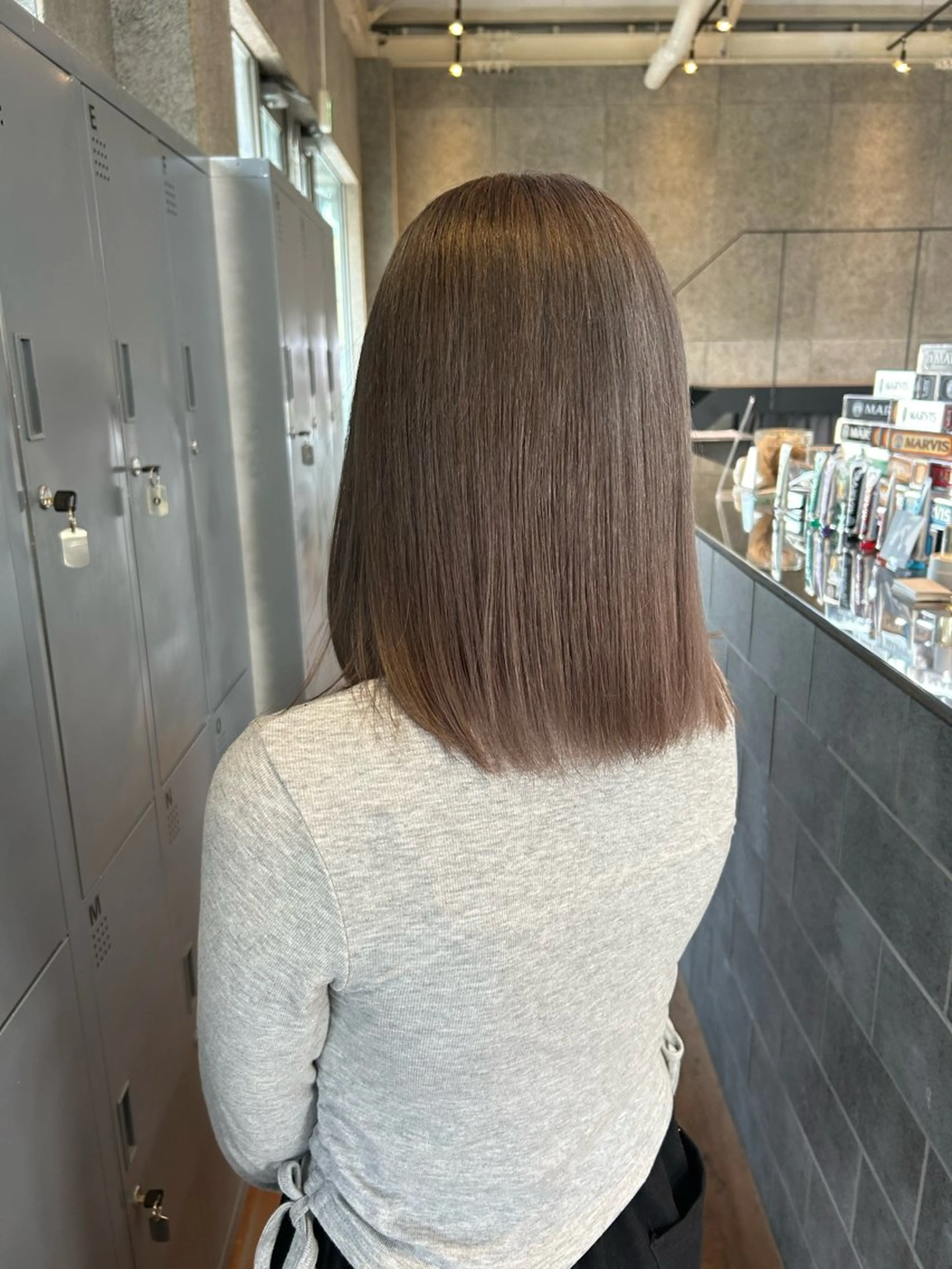 カラー ベージュカラー 透明感カラー ヘアカラー トリートメント 🎀艶ハイトーン特化 🎀セナのヘアスタイル