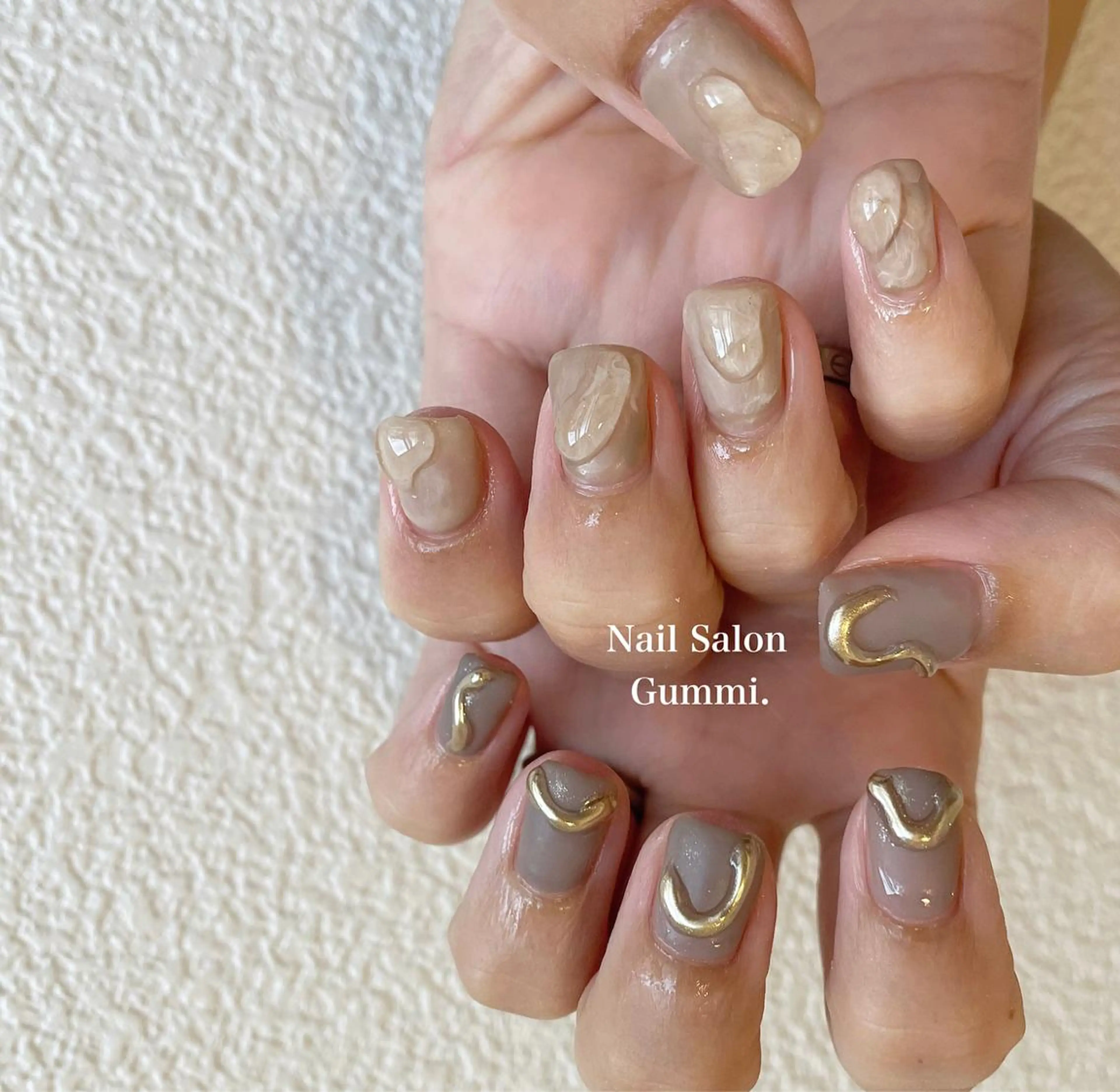 ネイル 持ち込み ニュアンスネイル Nail Salon Gummi.のネイルデザイン