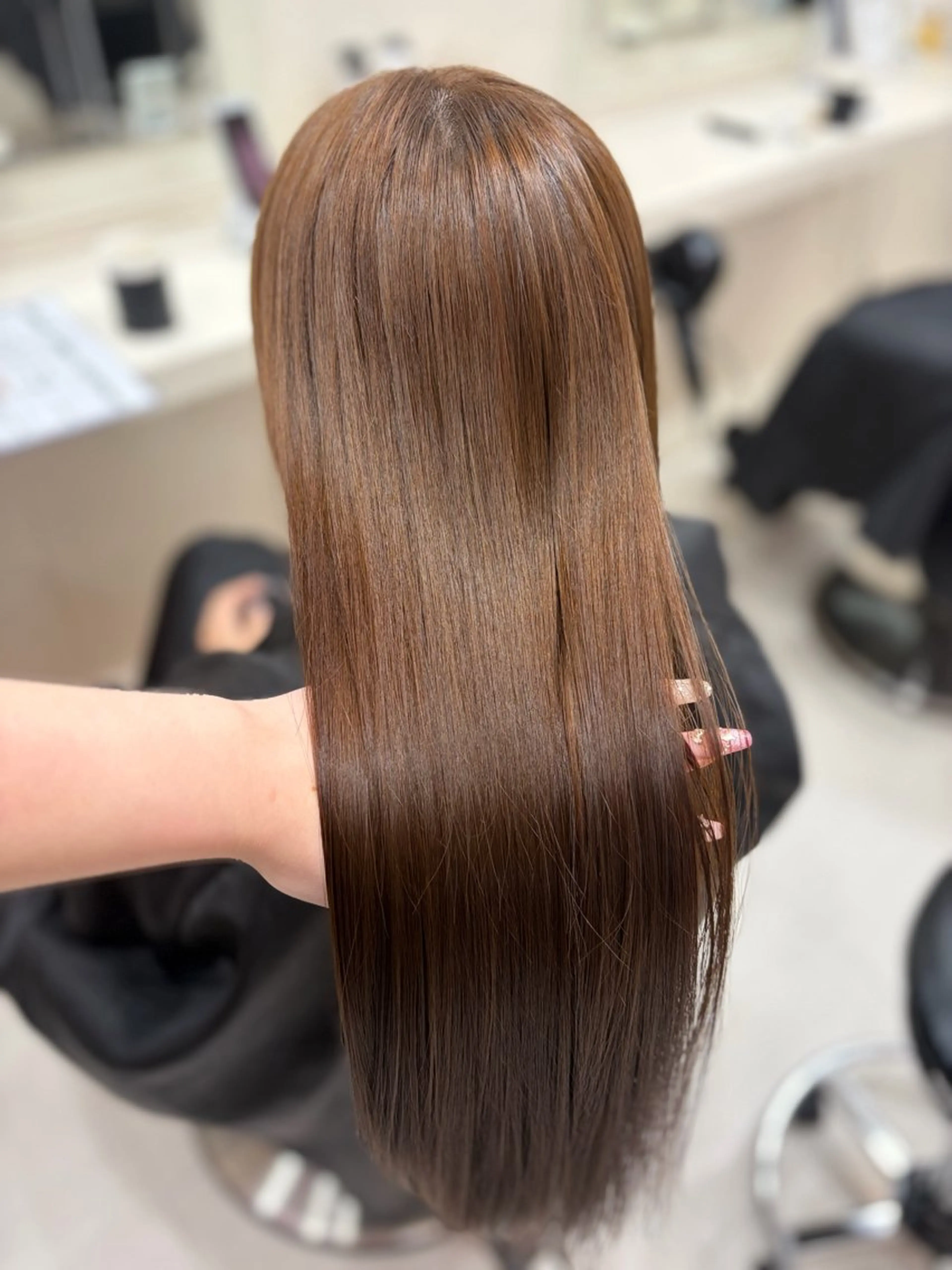 カラー ヘアカラー トリートメント 暖色ガーリーヘア🎀 MEARI🩰のヘアスタイル