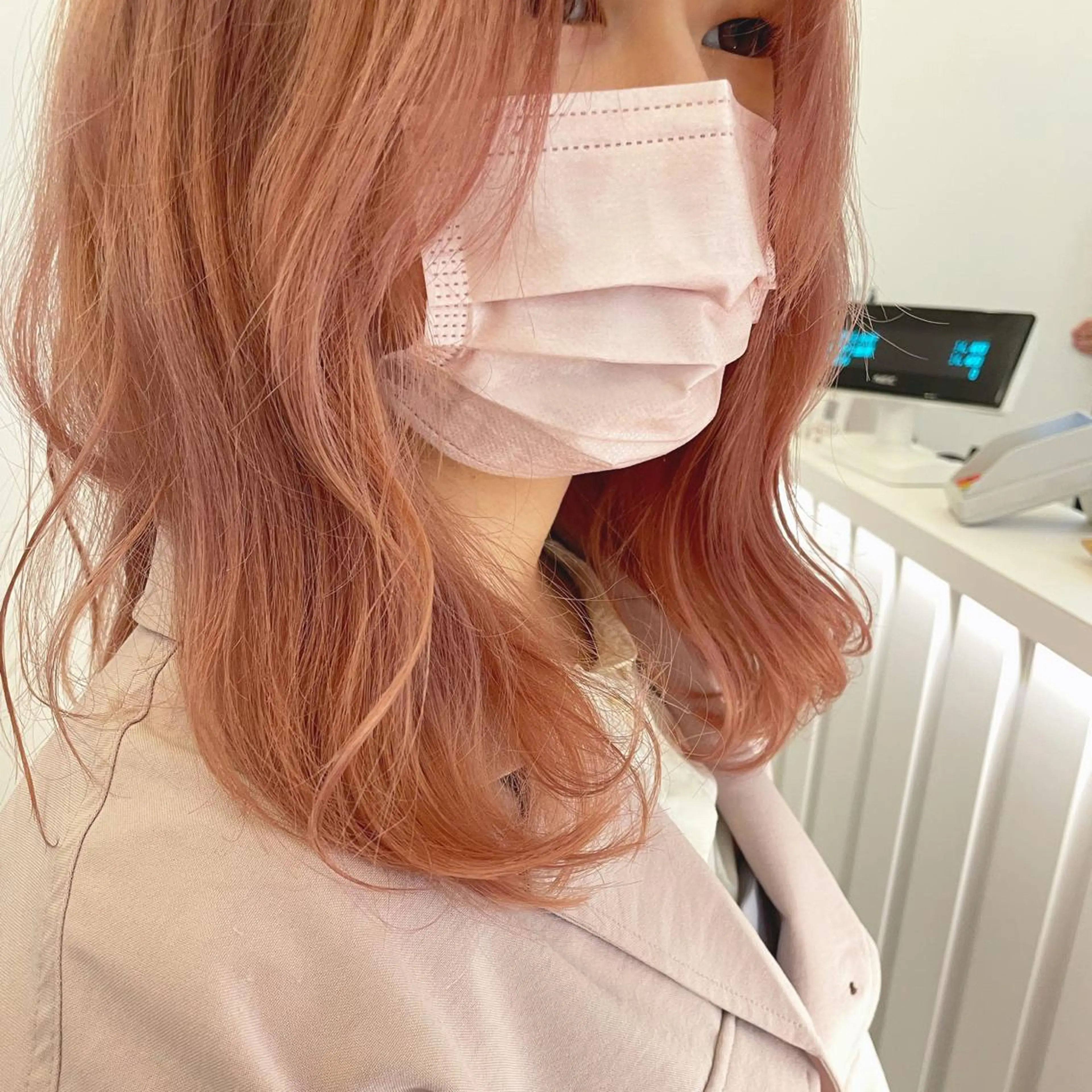 セミロング カラー La fith hair fun 池袋店【ラフィスヘアーファン】所属・💘韓国レイヤー上 品カラーruru💘のヘアスタイル