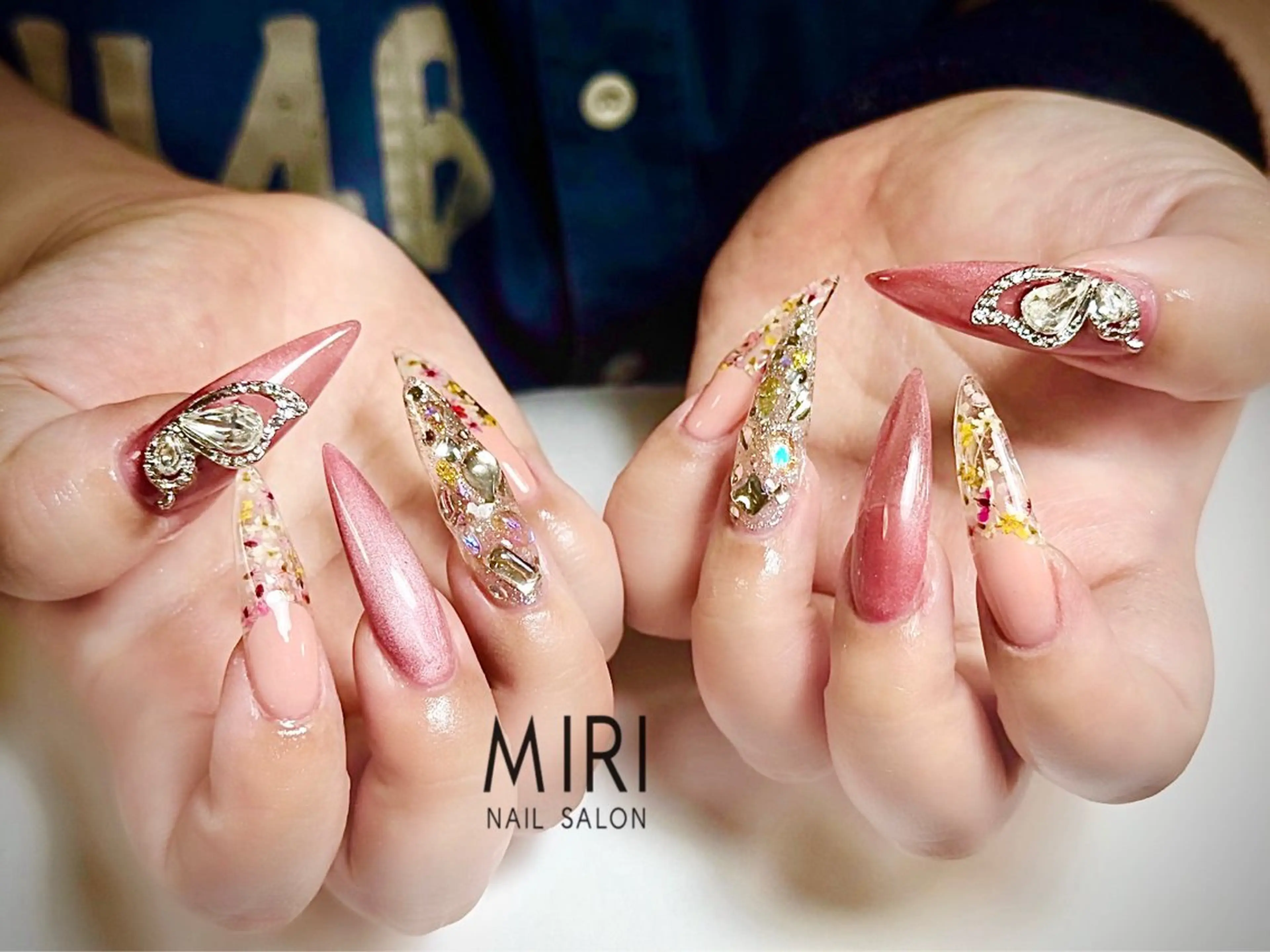 ネイル 持ち込み ハンドネイル Miri nail salonのネイルデザイン