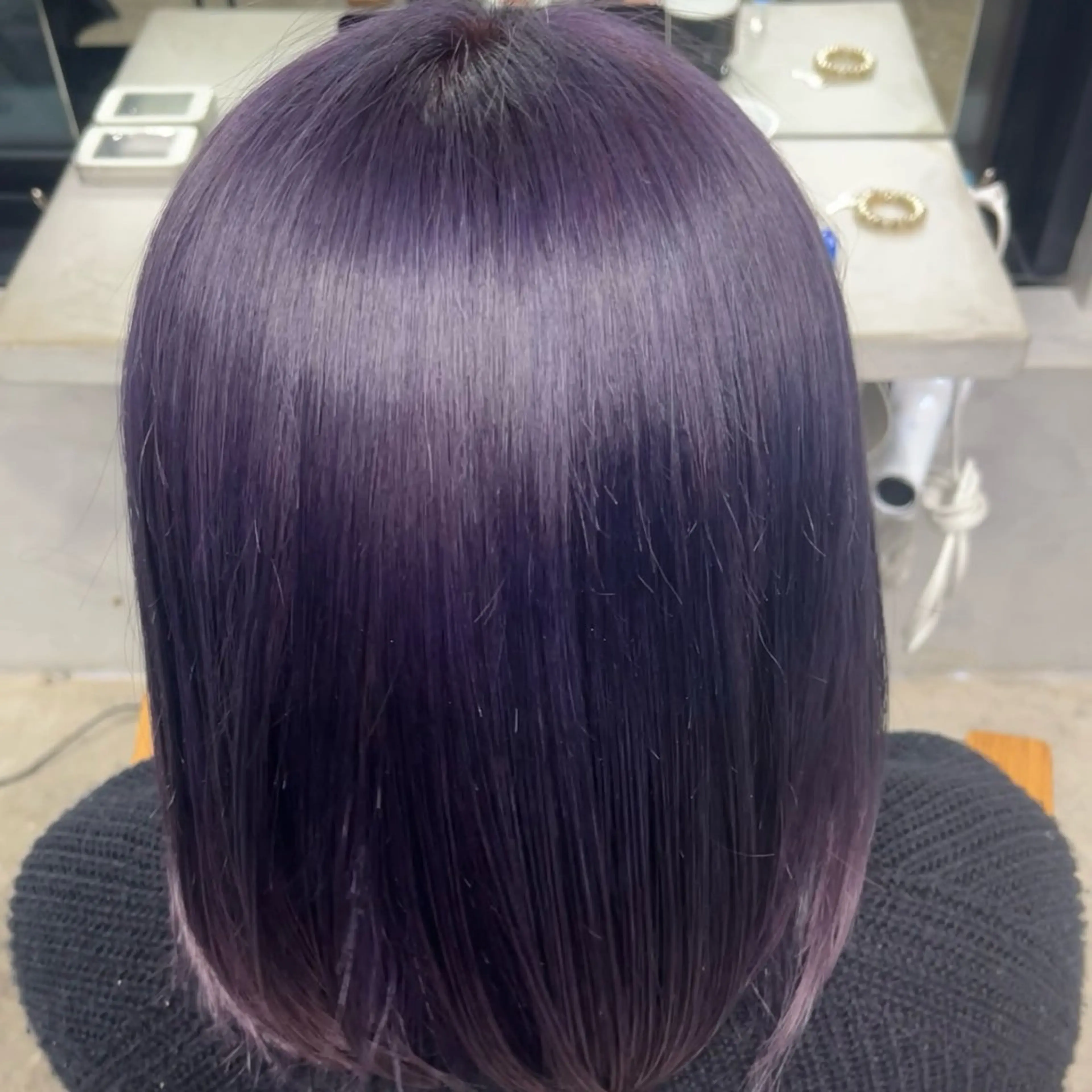 ミディアム カラー Hanashiro Narumiのヘアスタイル