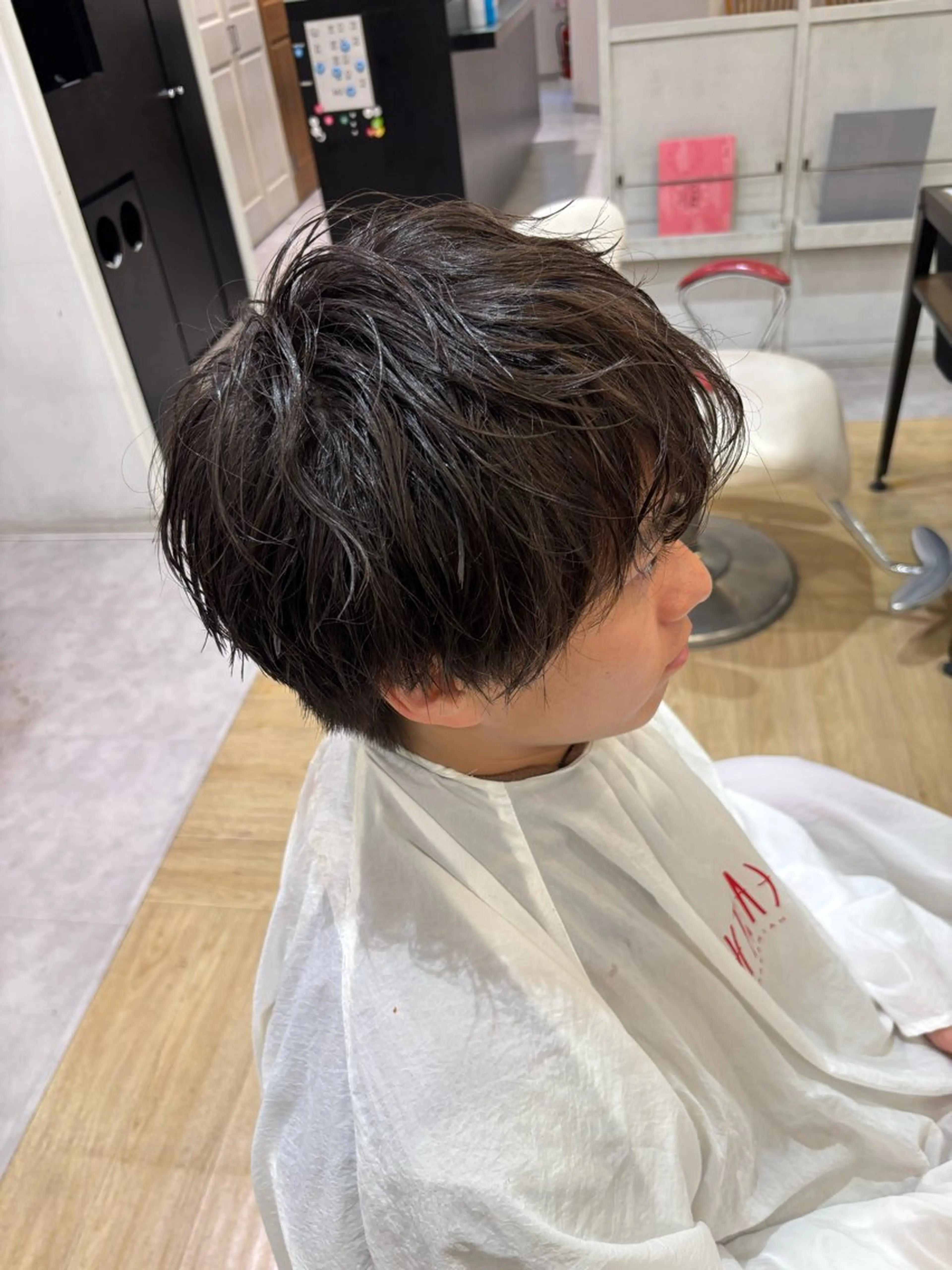 ミディアム ヘアアレンジ ヘアセット メンズ特化／韓国風 /江戸谷大晴のヘアスタイル