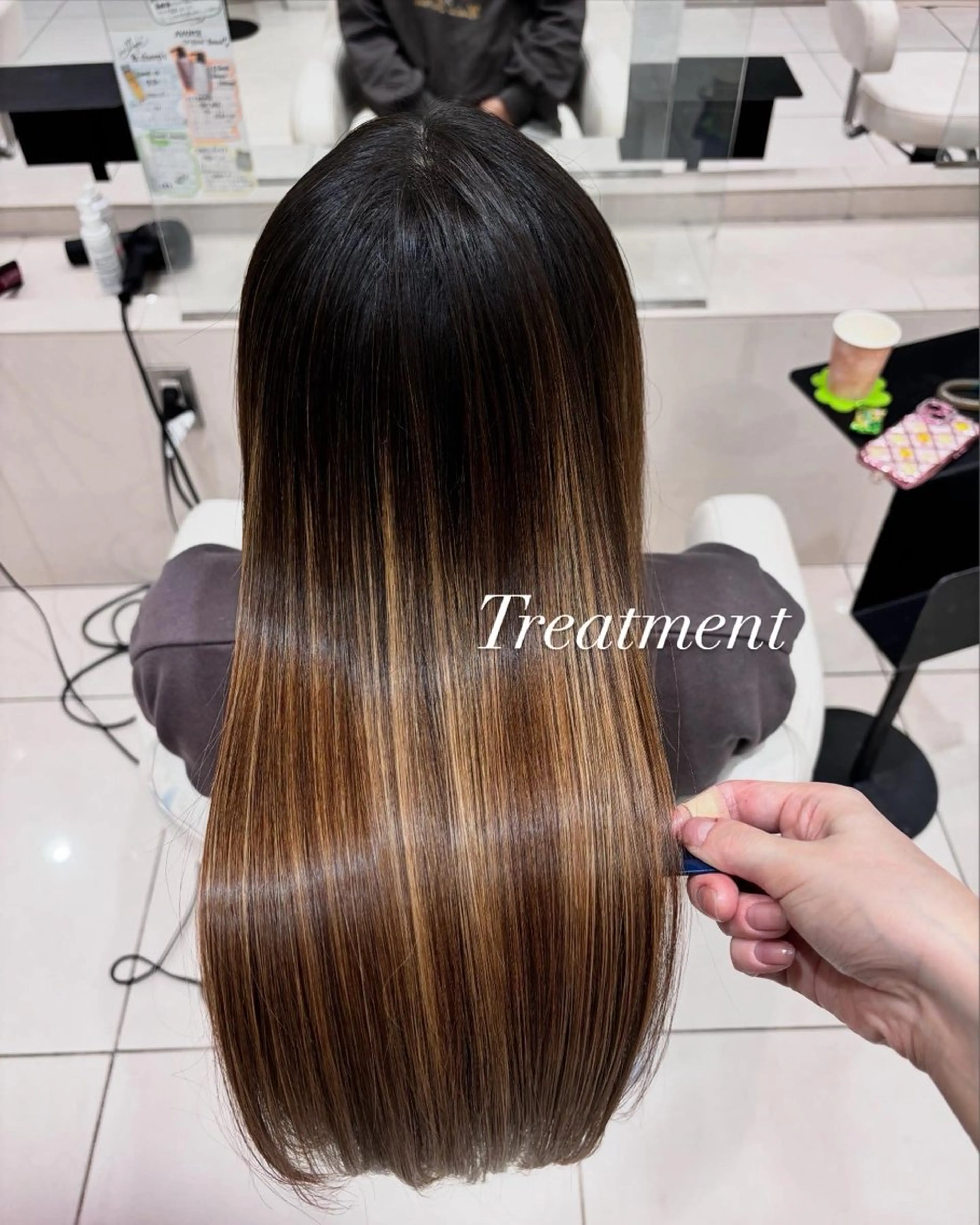 セミロング 髪質改善 トリートメント avance深井所属・🫧髪質改善🫧山口 碧のヘアスタイル