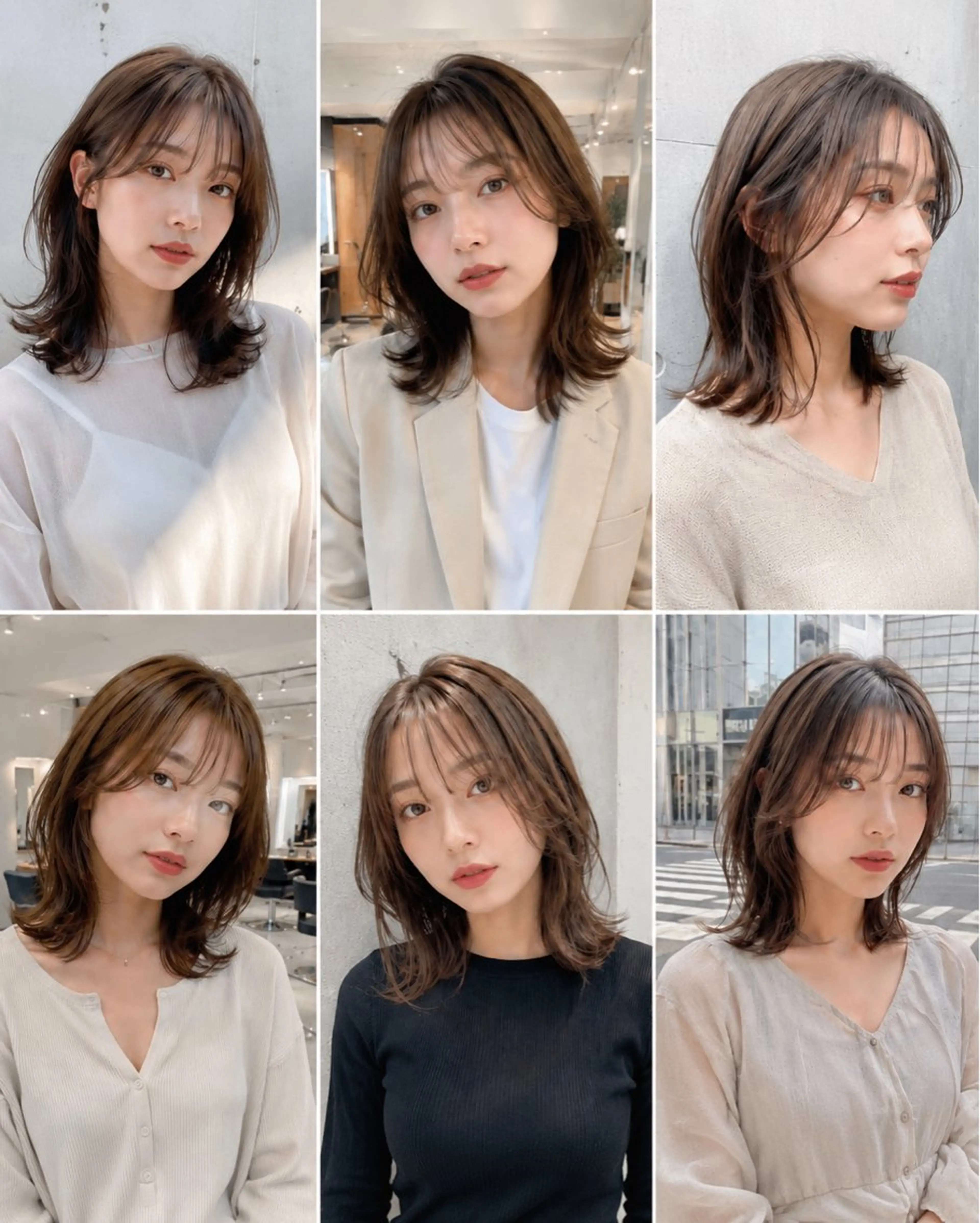 ミディアム ヘアアレンジ ミディアムレイヤー レイヤーカット 今だけ無料カット募集 💫KEISHIのヘアスタイル