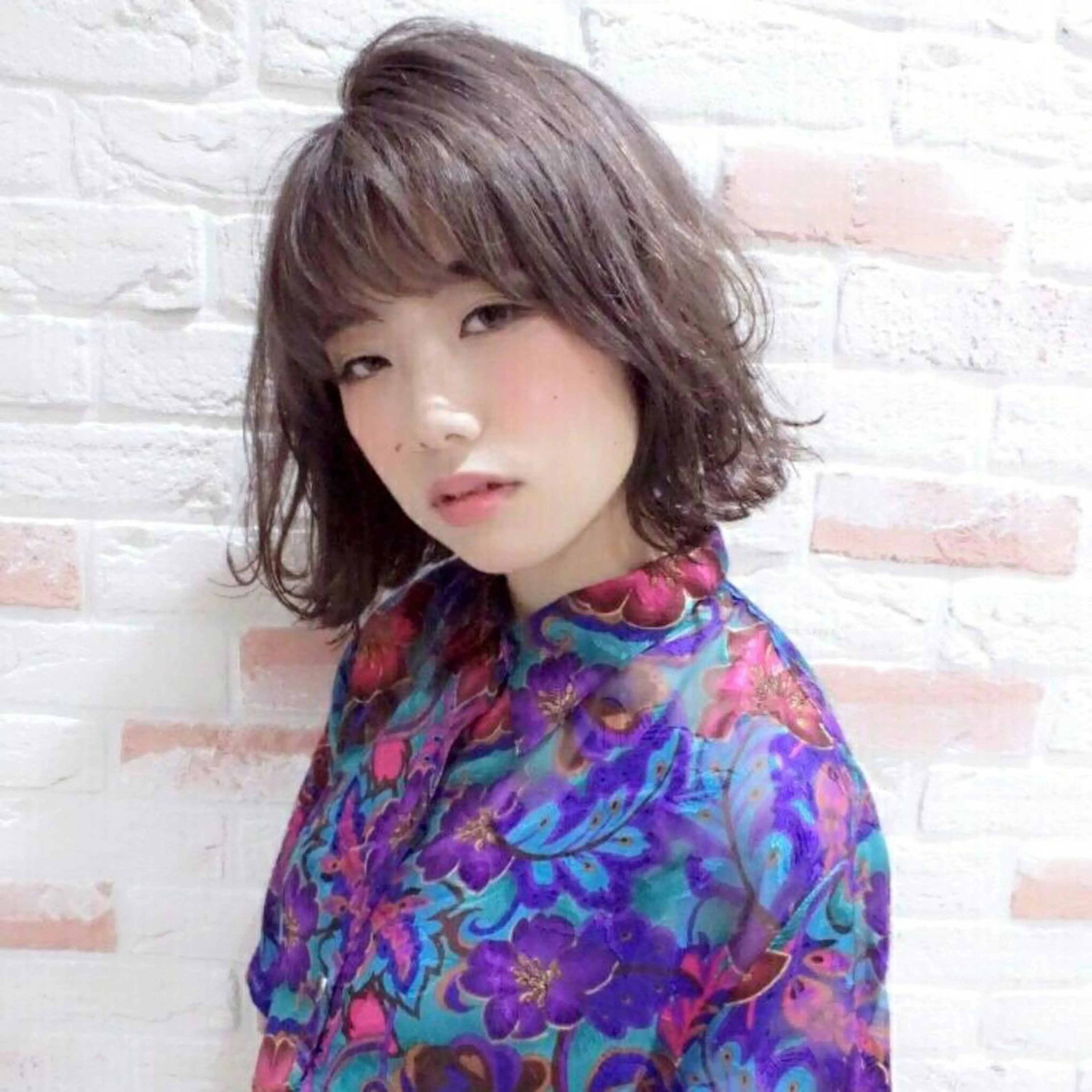 ミディアム 新宿 木下拓哉のヘアスタイル