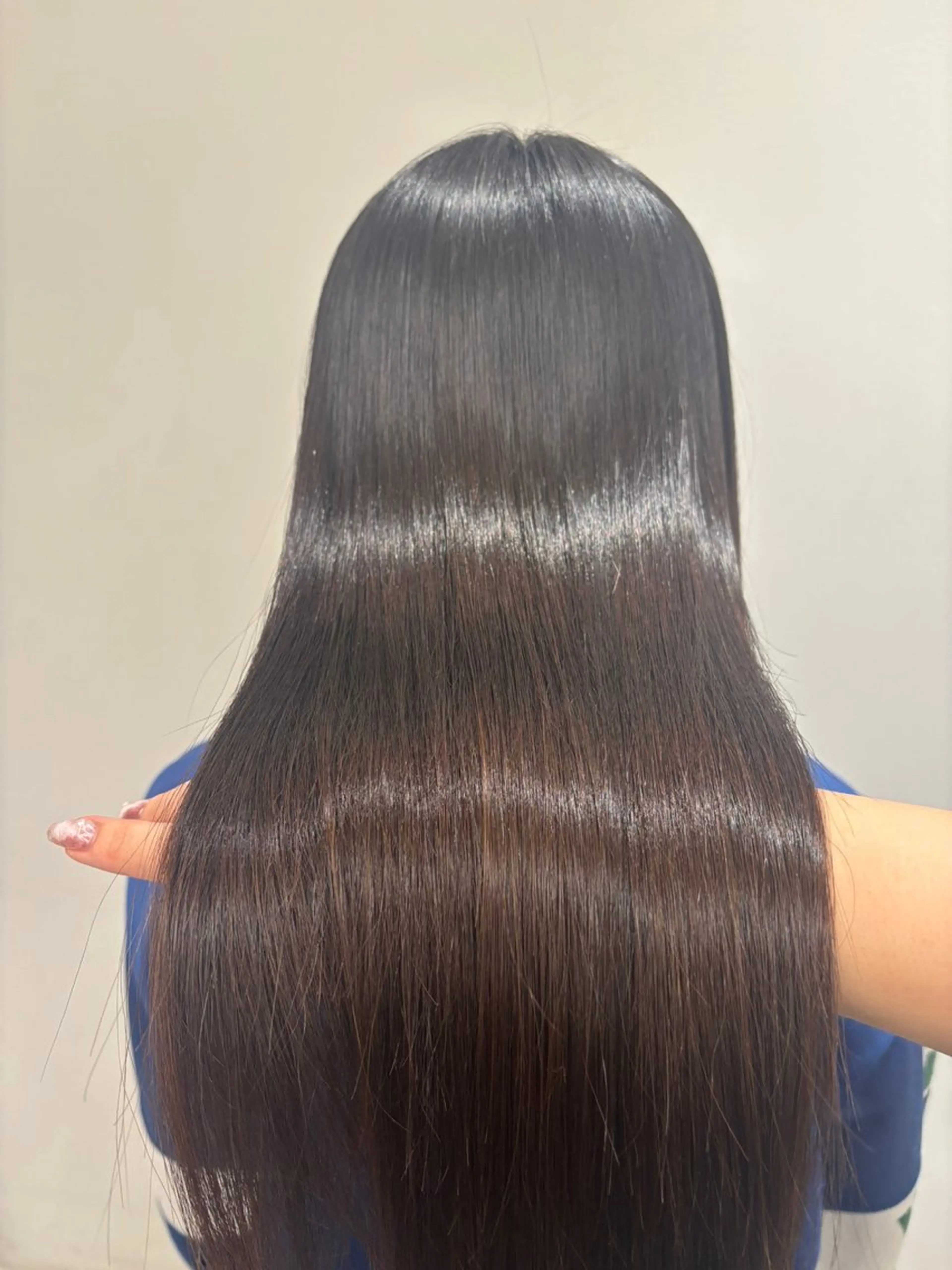 ロング カット 縮毛矯正 ミズノ アイ 🪅のヘアスタイル