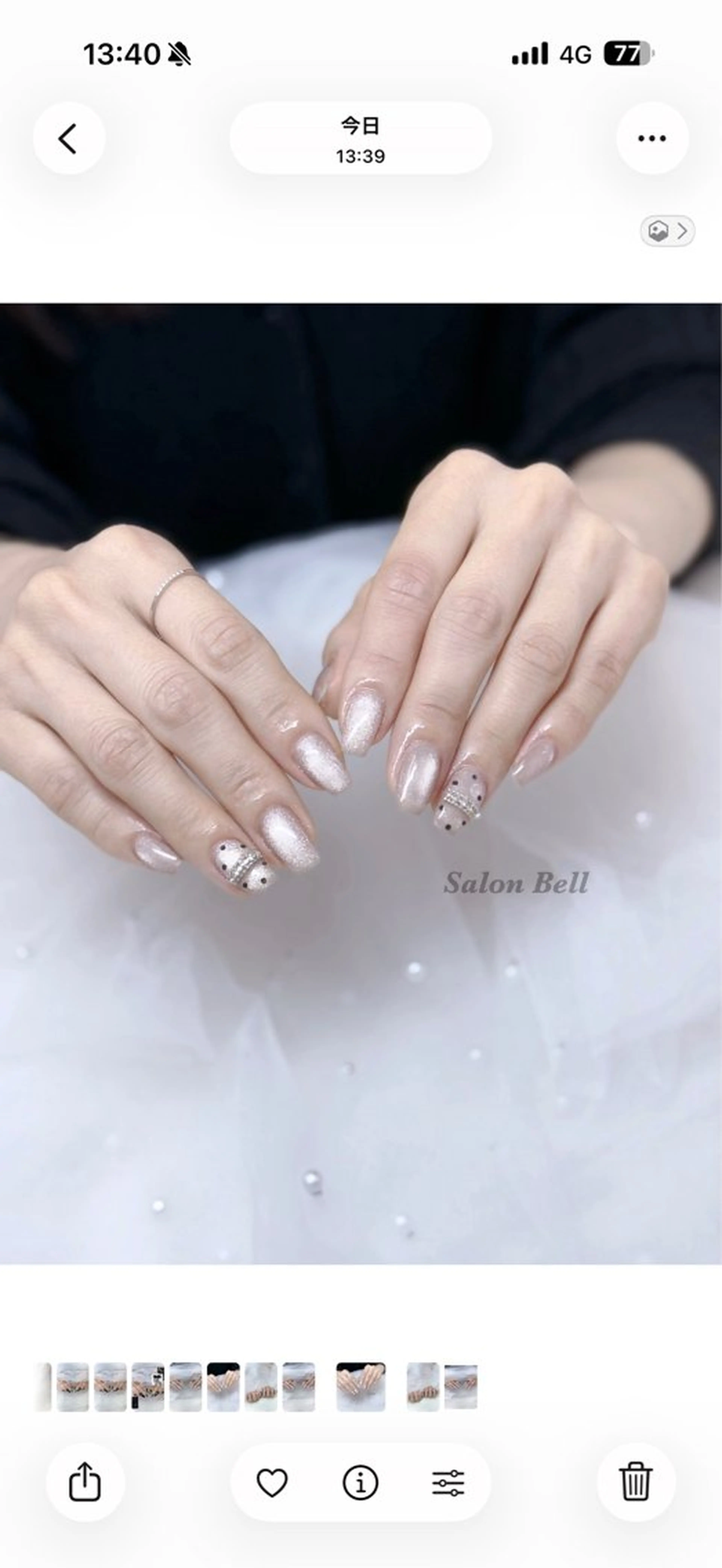 ネイル ハンドネイル Totalsalon Bell木村𝜗𝜚のネイルデザイン