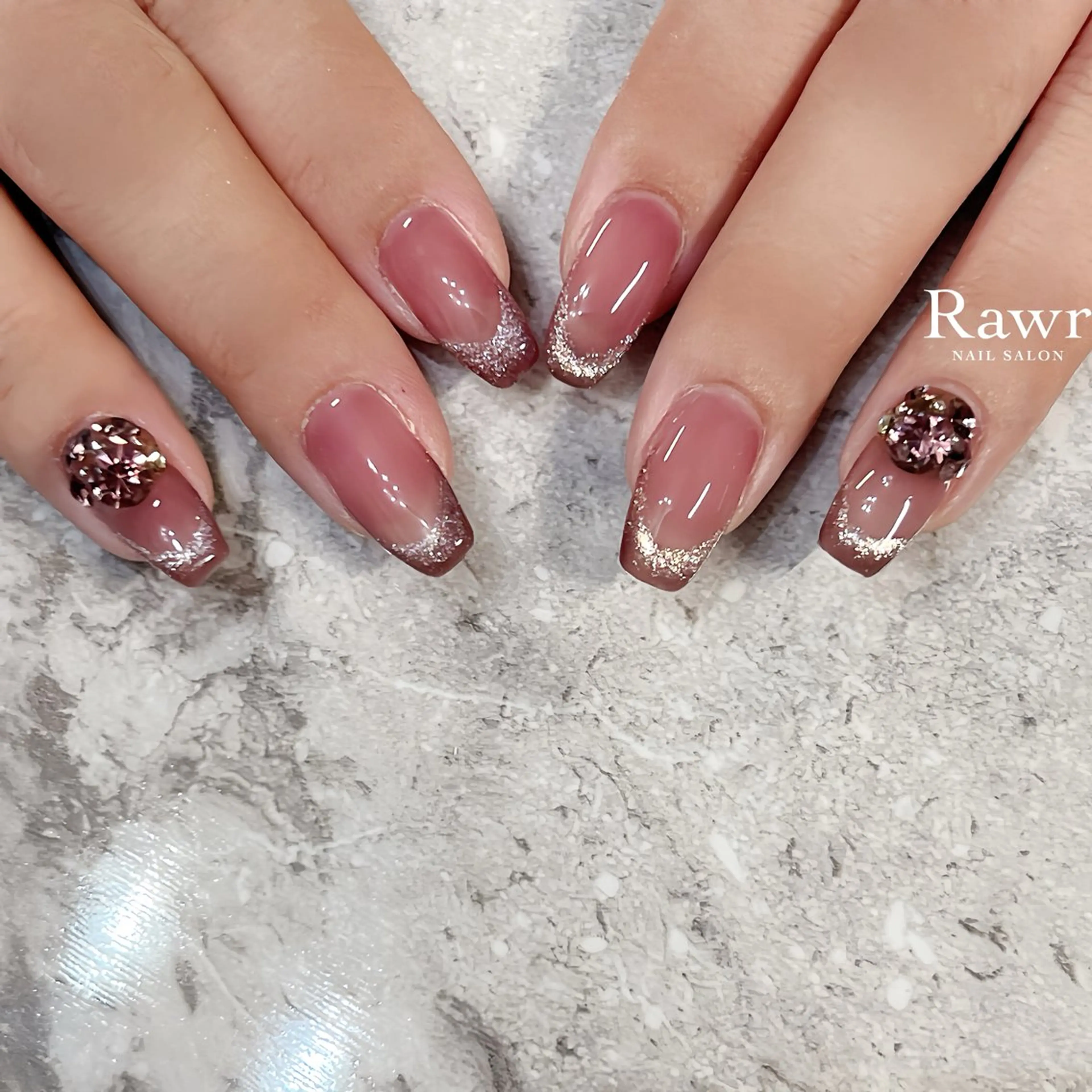 ネイル ハンドネイル Rawr / saoriのネイルデザイン