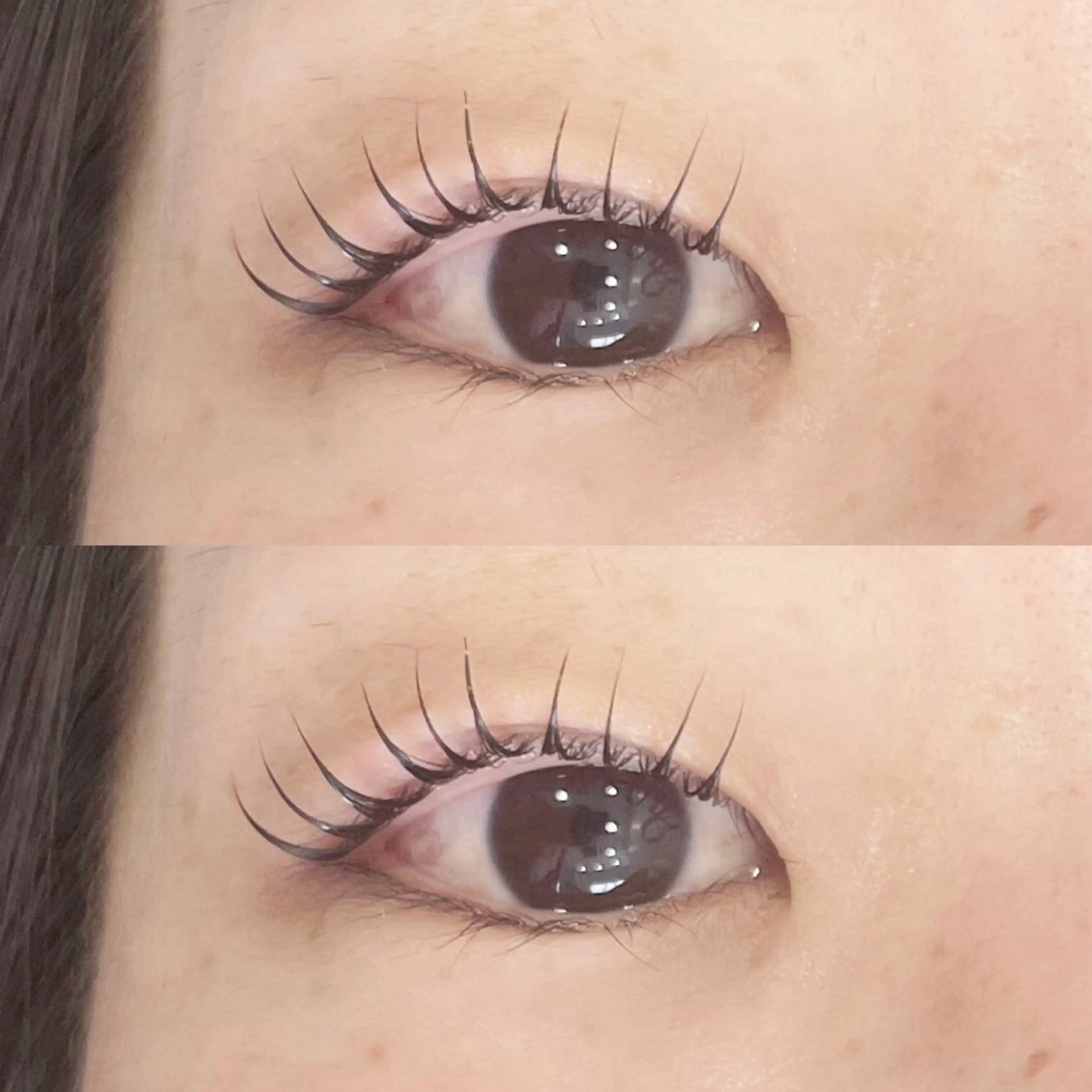 マツエク・マツパ Cカール ナチュラル まつげパーマ マツパ miho 【韓国束感まつげ】のマツエク・マツパデザイン