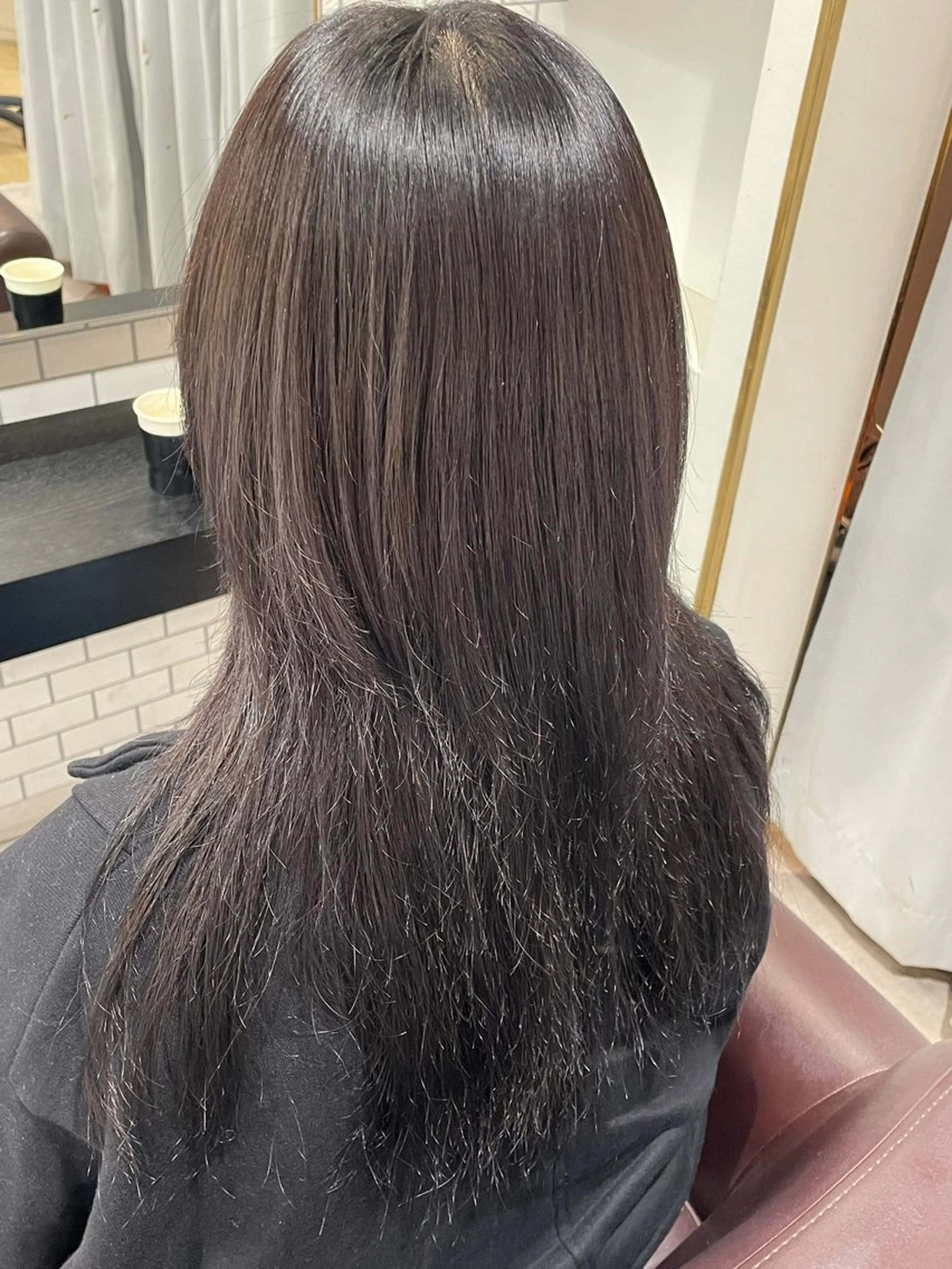 ロング 縮毛矯正 トリートメント 👑艶髪/カラー/ アレンジ/特化👑のヘアスタイル