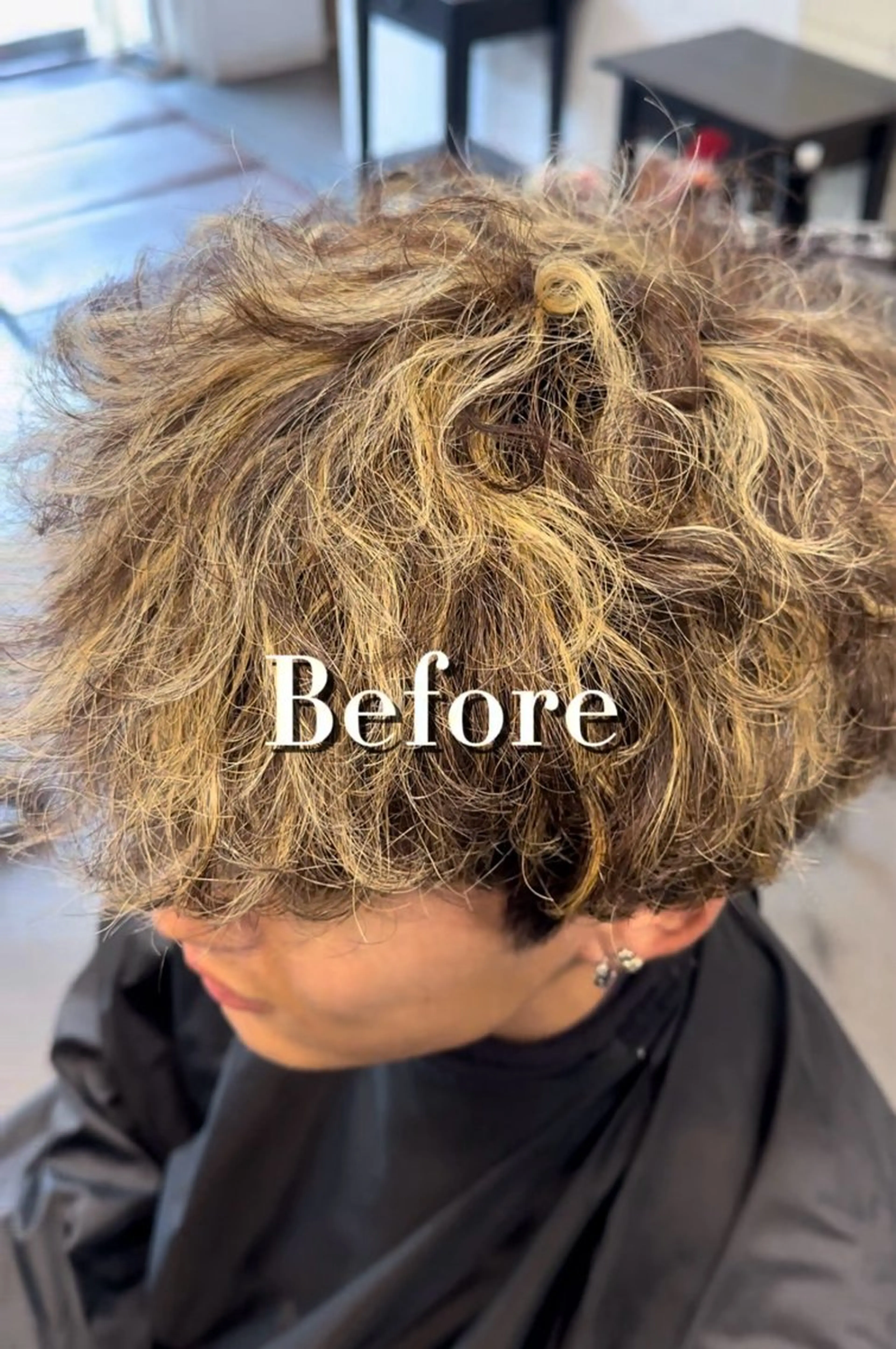 パーマ メンズ カット パーマ 年間2000名担当◎ パーマ職人/仲原佑樹のヘアスタイル