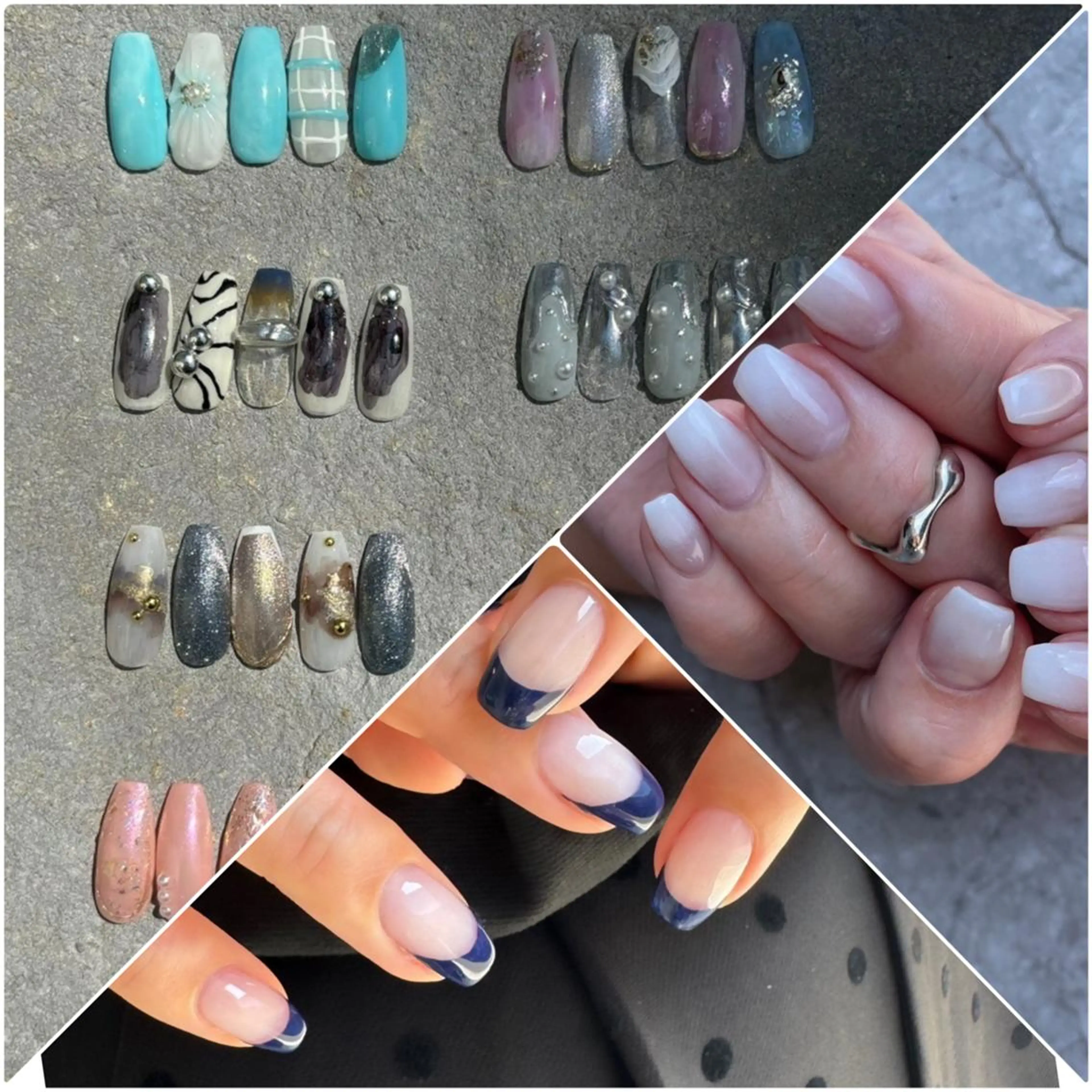 (オフなし)"平日限定"今月キャンペーン・フレンチ・カラグラ💚の写真