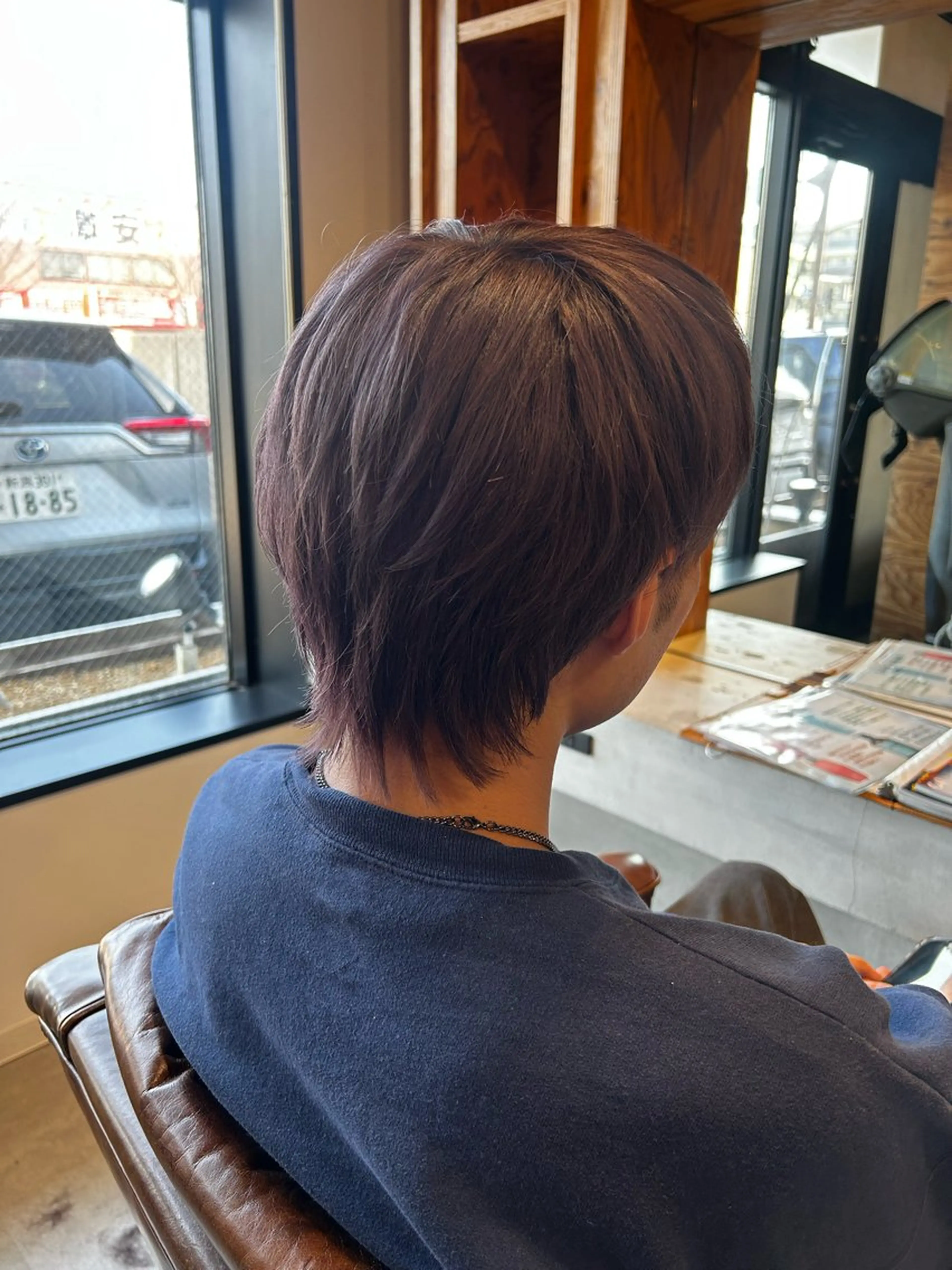 メンズ マッシュウルフ マッシュ メンズウルフカット ウルフカット adorable 樋口円のヘアスタイル