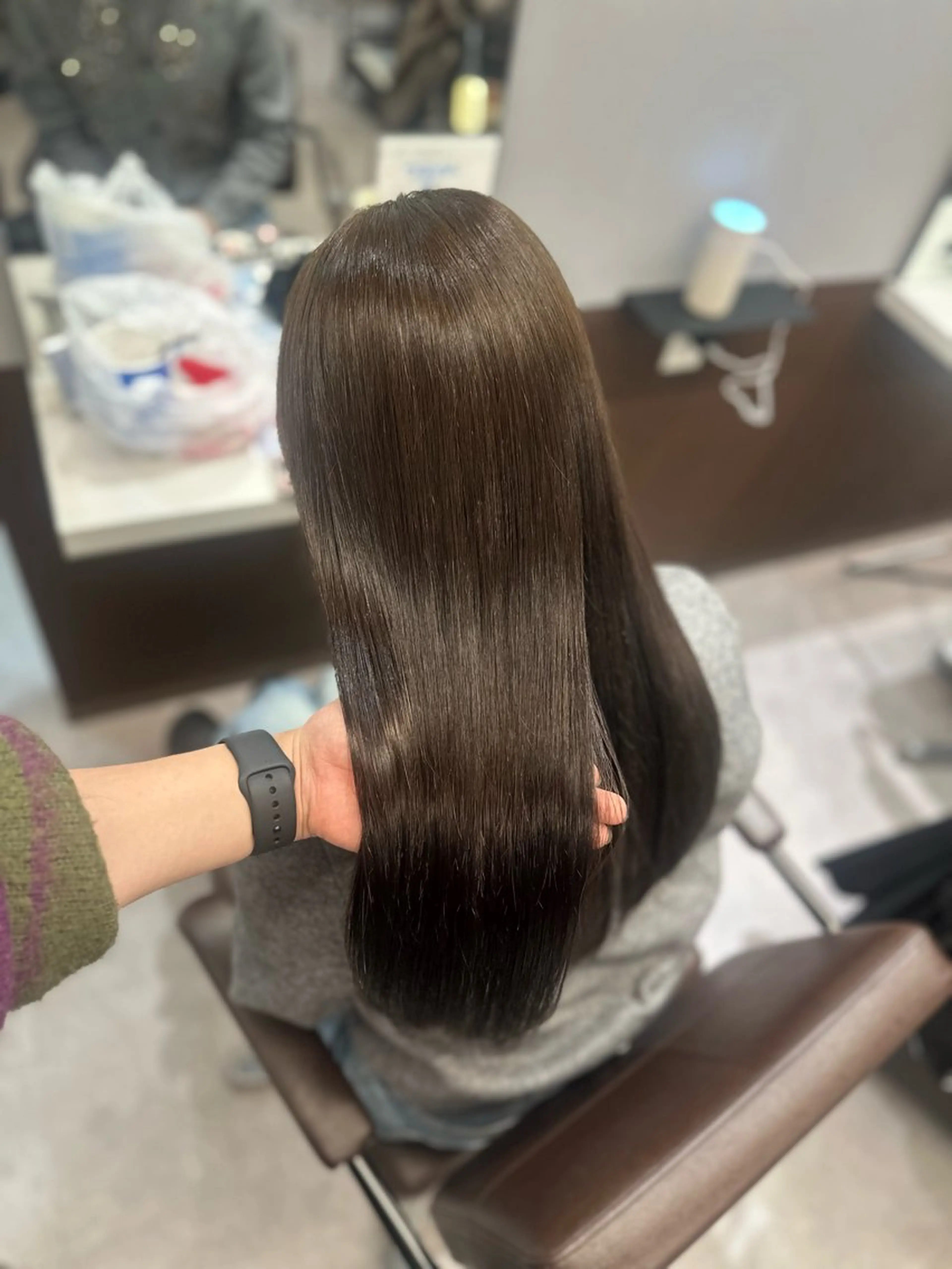 ロング カット 縮毛矯正 髪質改善 支持率 Ｎｏ.1いぶきのヘアスタイル