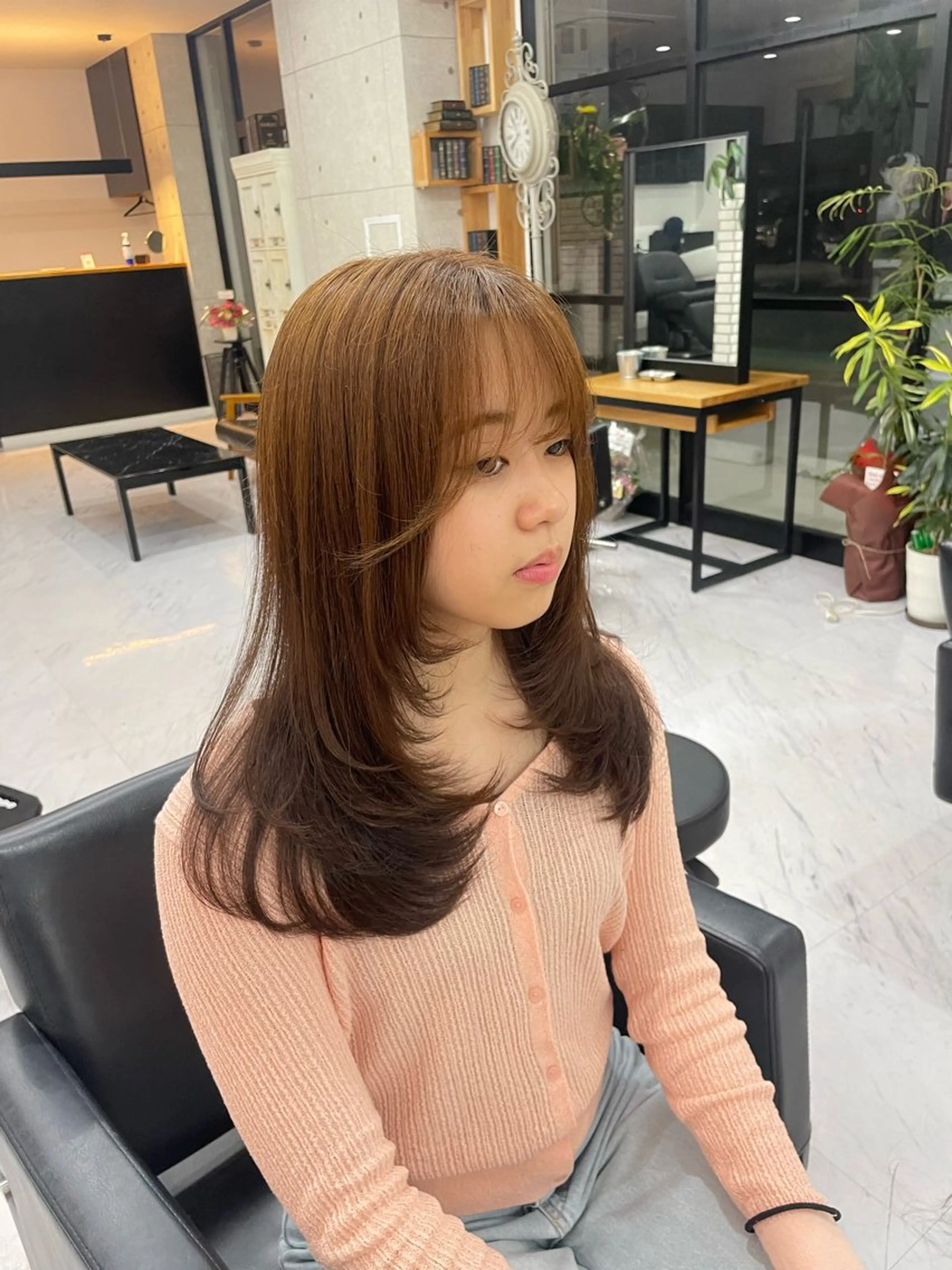 カラー カット GISEL 筑紫野店のヘアスタイル