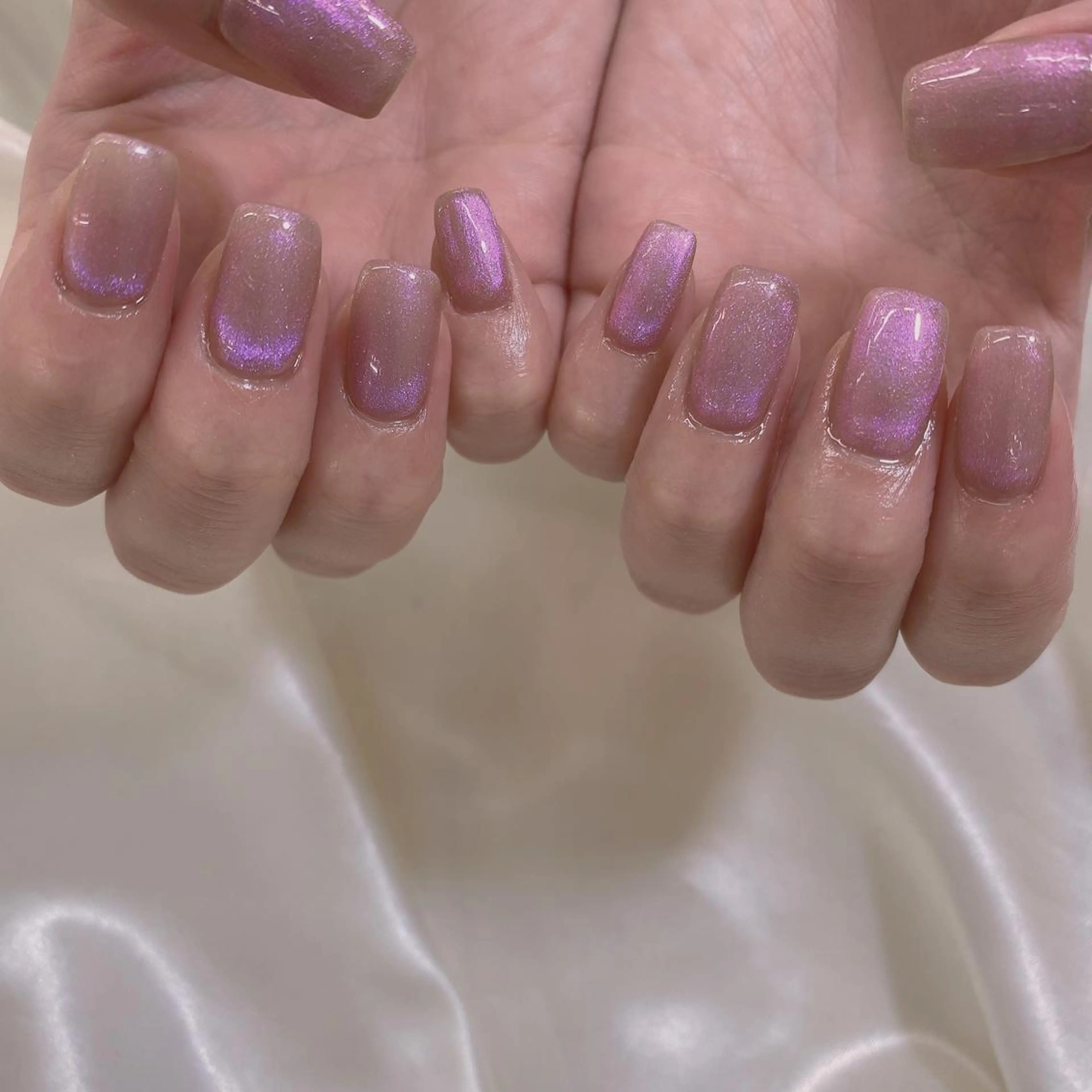 オフなし★マグネットワンカラーネイル/100以上のマグネットから選べます。再来の方プラス¥1000の写真