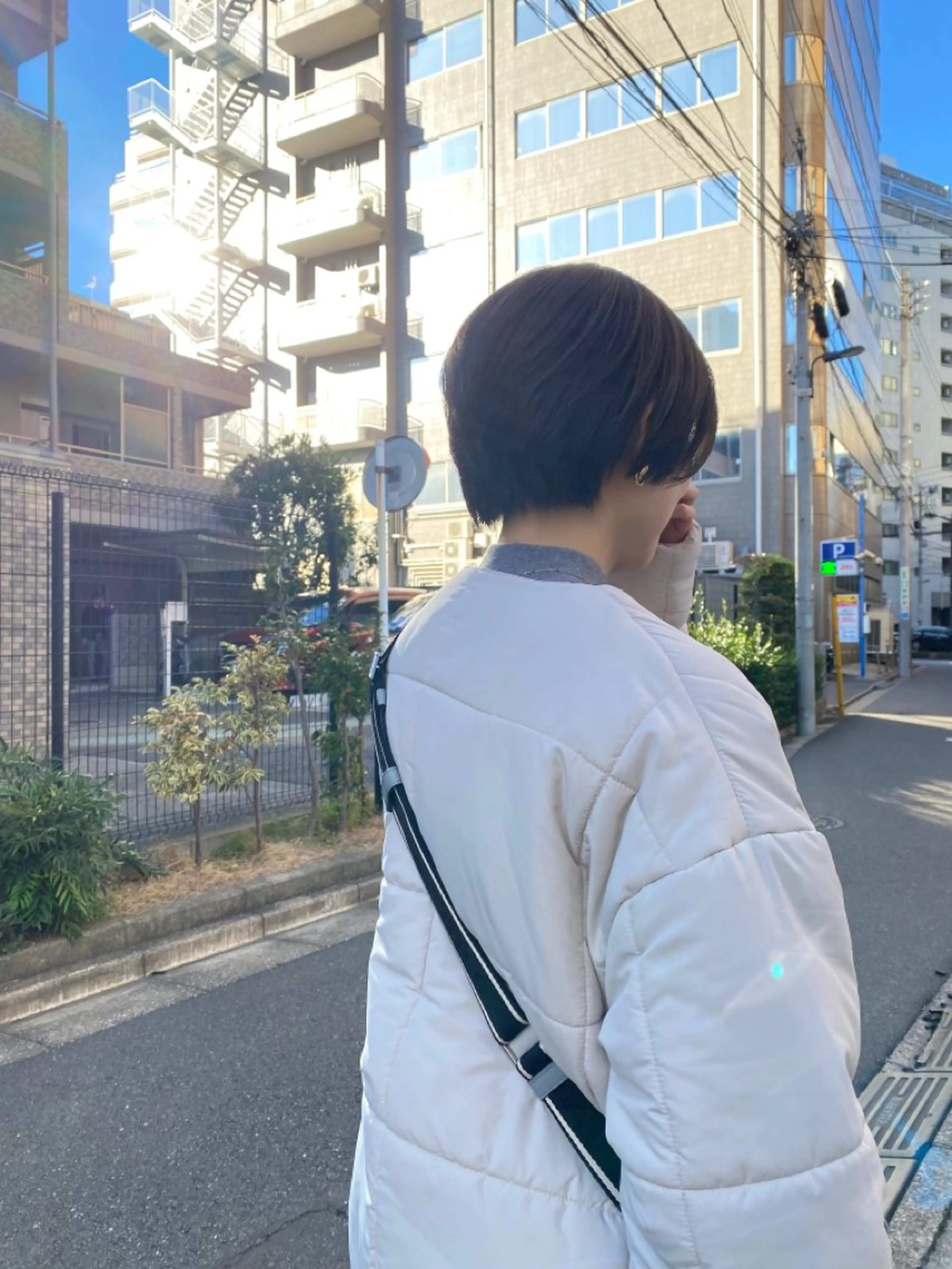 ショート ハンサムショート ショートヘア ✨弱酸性縮毛/艶々✨ 髪質改善Mai🌟のヘアスタイル