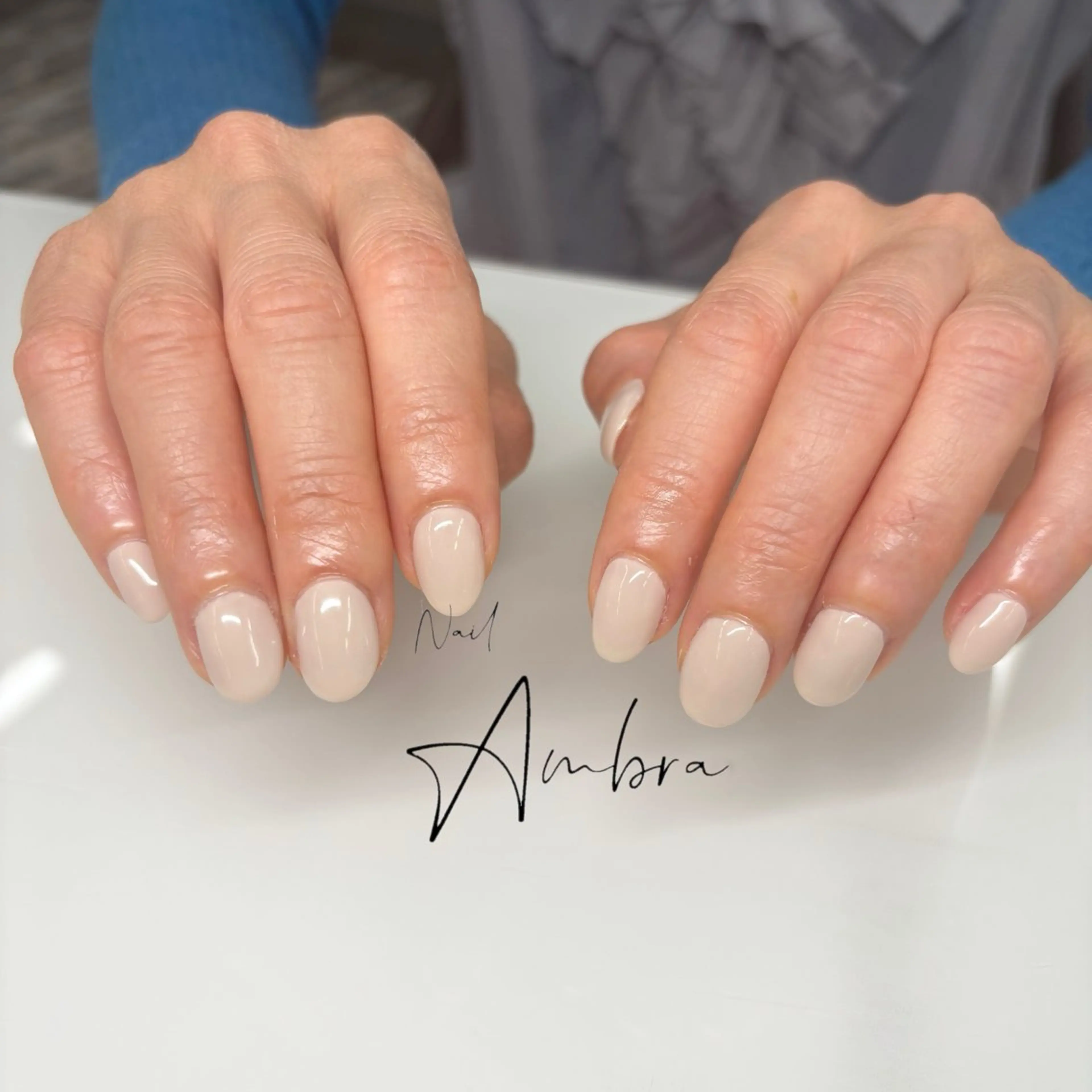 ネイル ワンカラーネイル Nail Ambra 小山のネイルデザイン