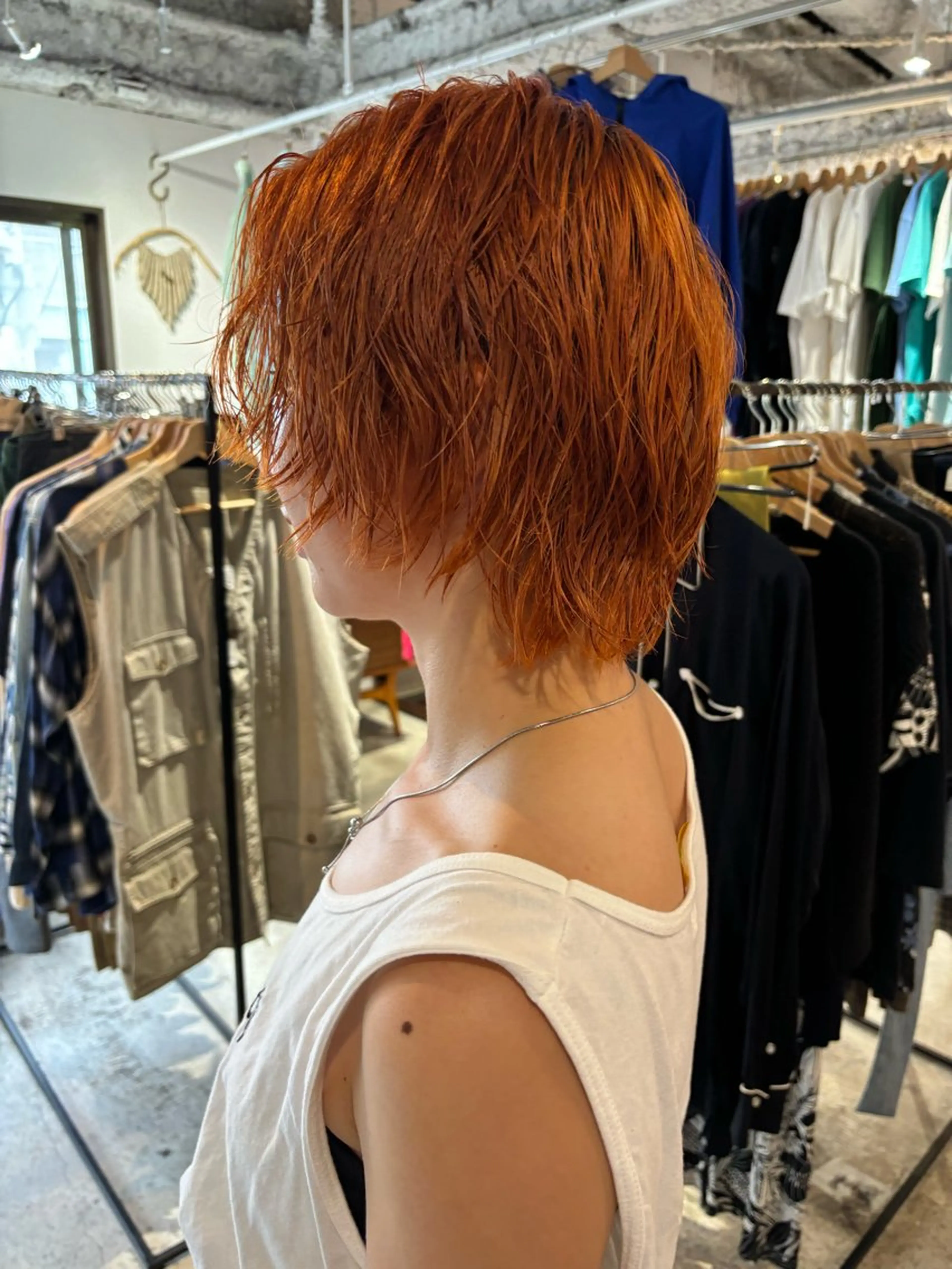 ショート カラー カット ヘアカラー トリートメント Hayashi Shioriのヘアスタイル
