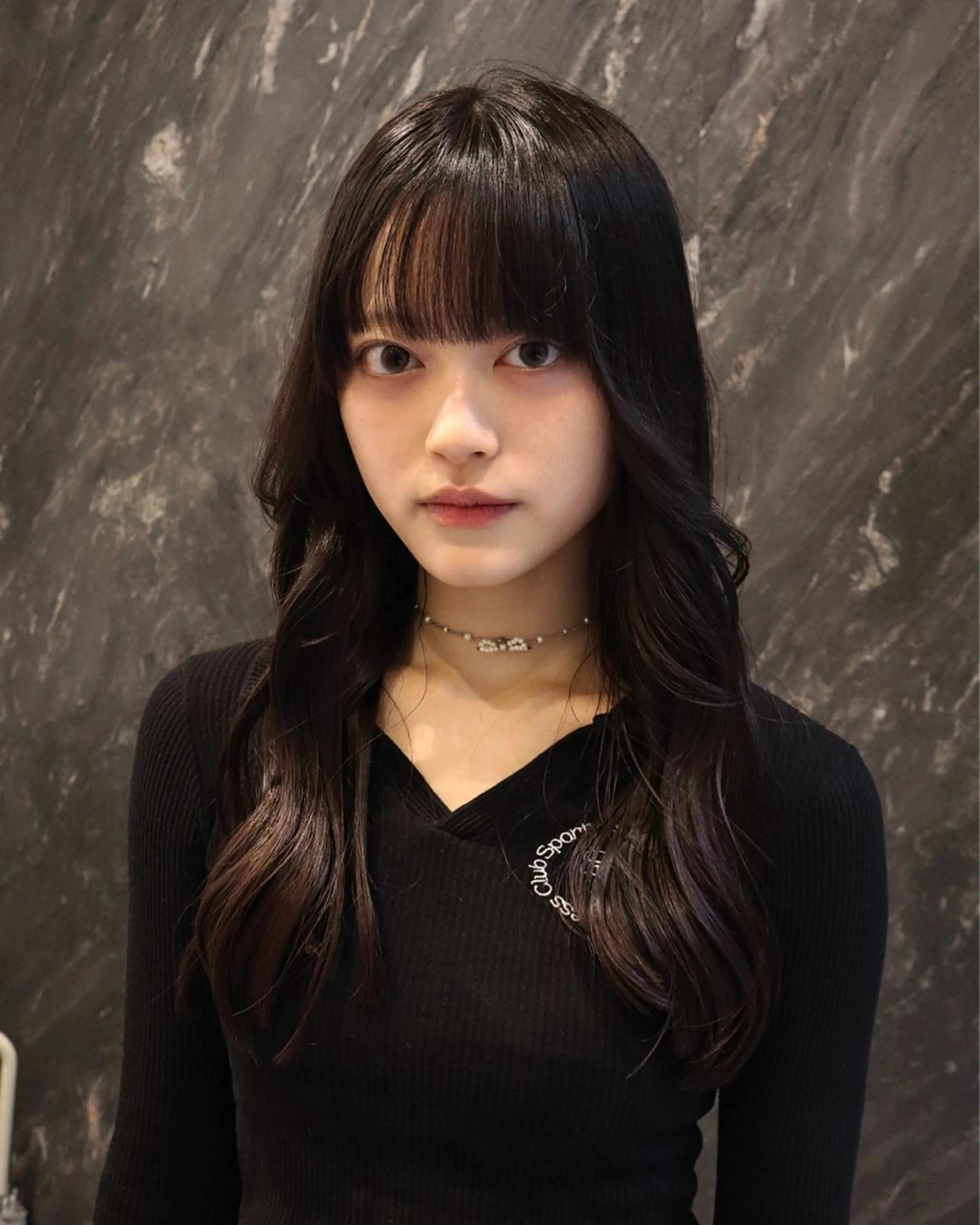 ロング カラー レイヤーカット /ハイトーンchaoのヘアスタイル