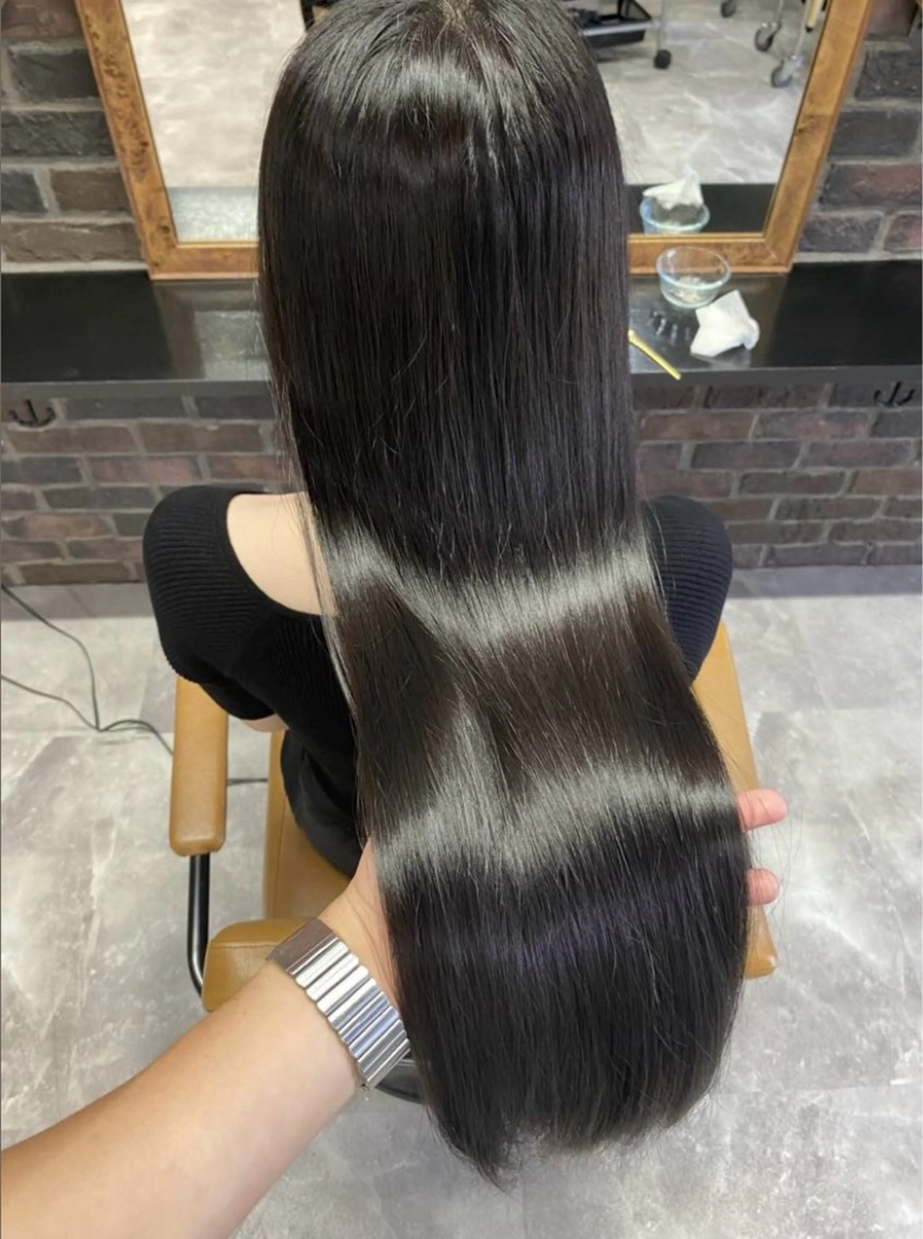 ロング カラー 髪質改善/ハイトーン MOLAのヘアスタイル