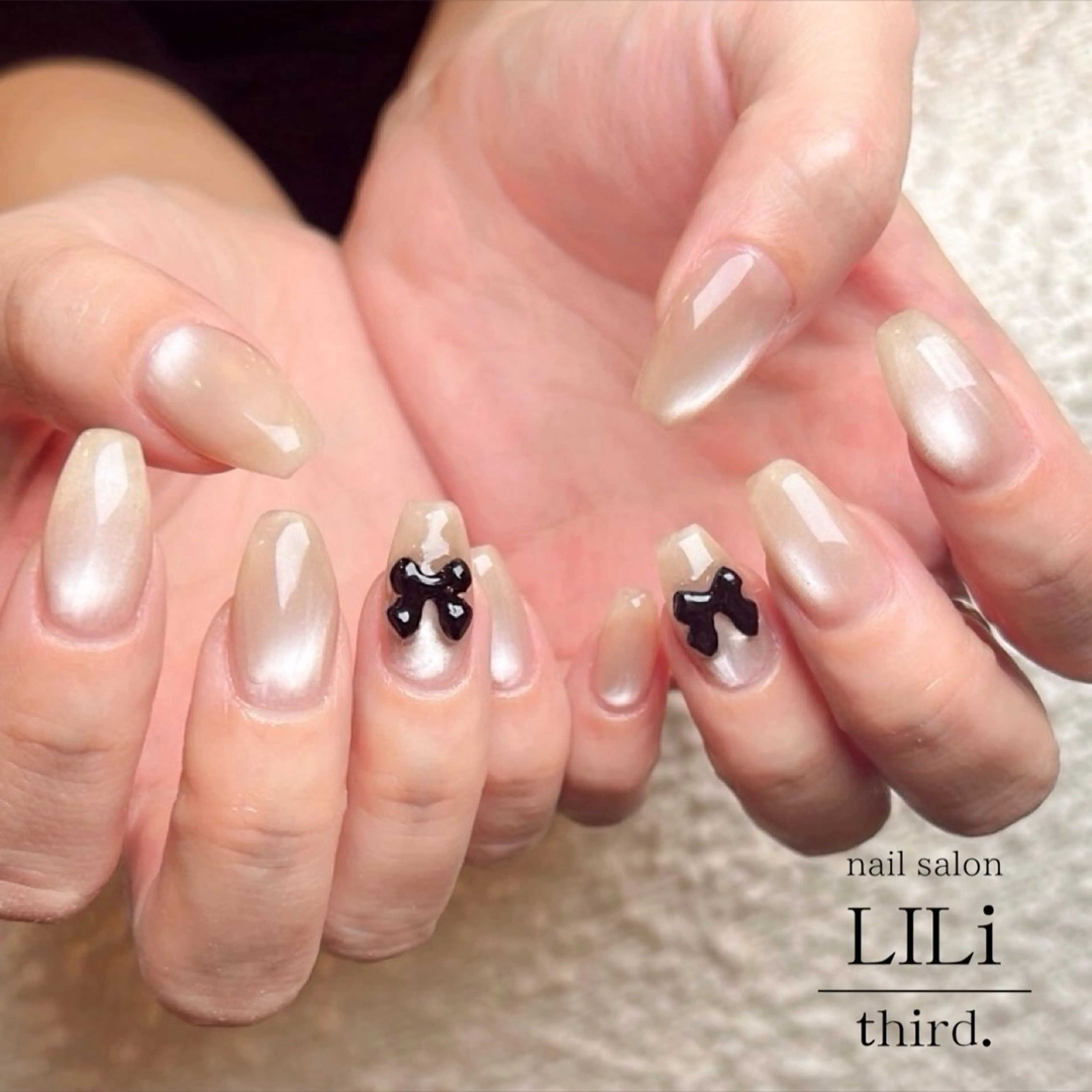 HANDワンカラー+リボンパーツ2個付き🎀の写真