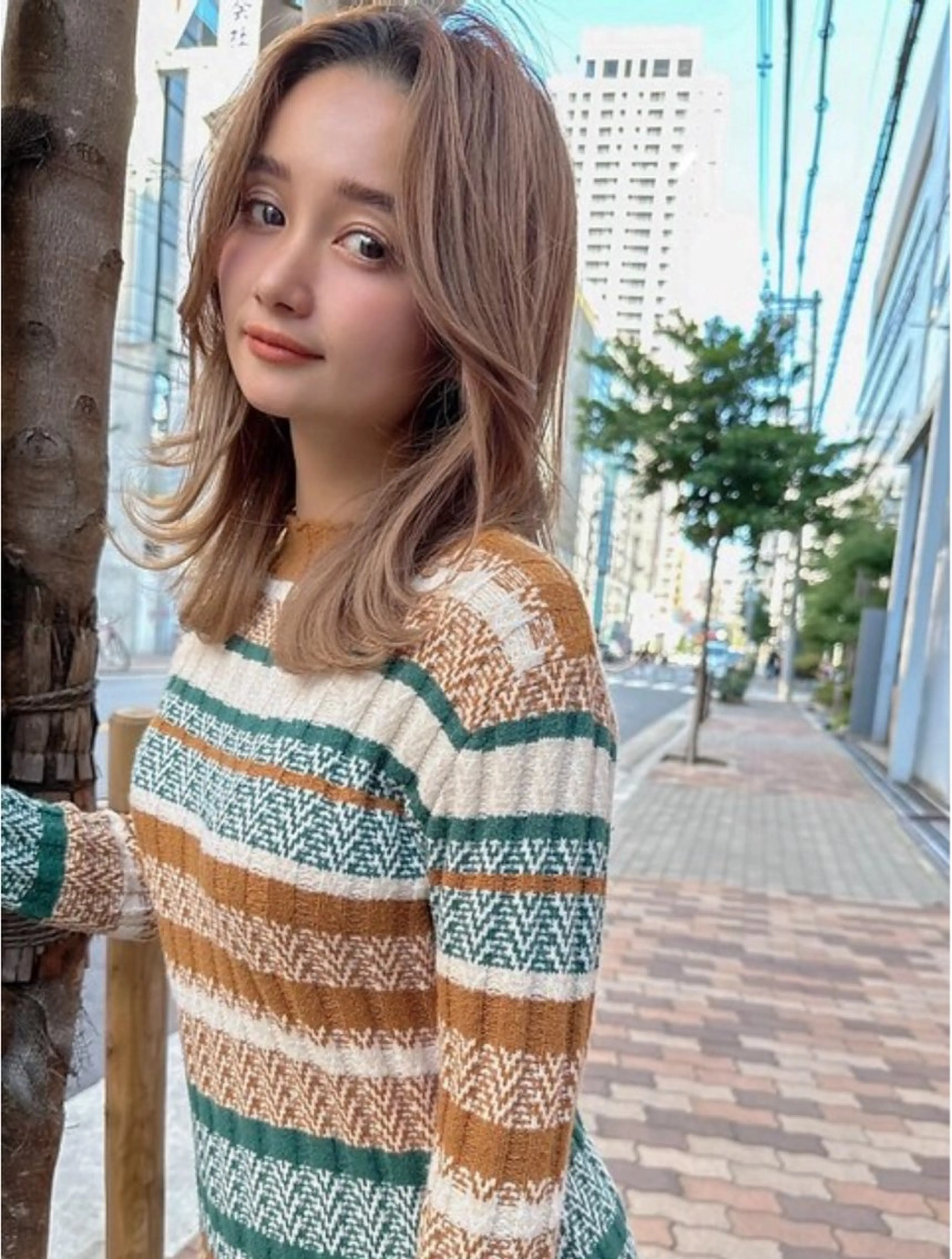 カラー 鈴木 晴陽のヘアスタイル
