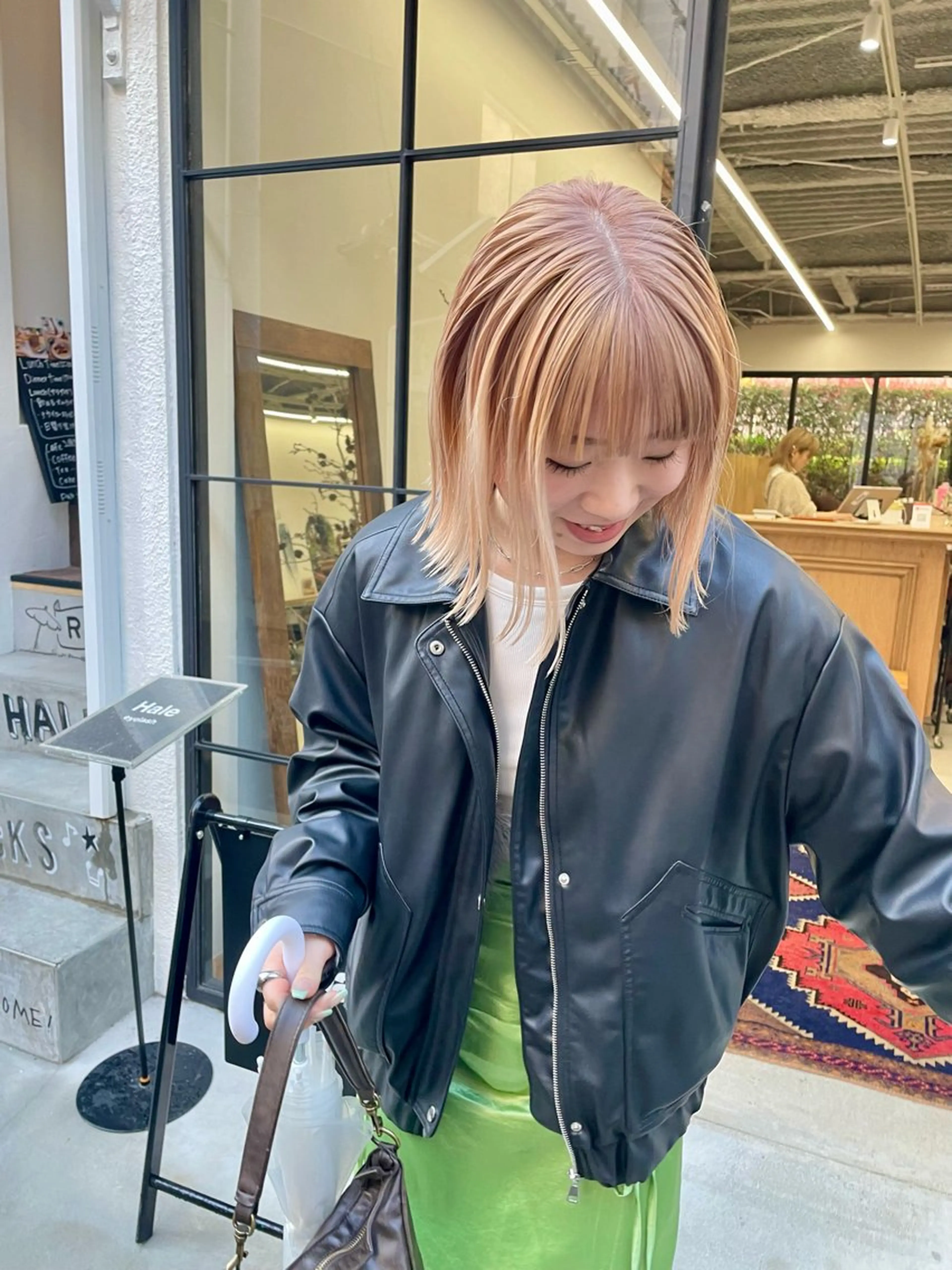 ミディアム カラー パーマ ヘアアレンジ メンズ tatsumi/ボブ ウルフ/レイヤーのヘアスタイル