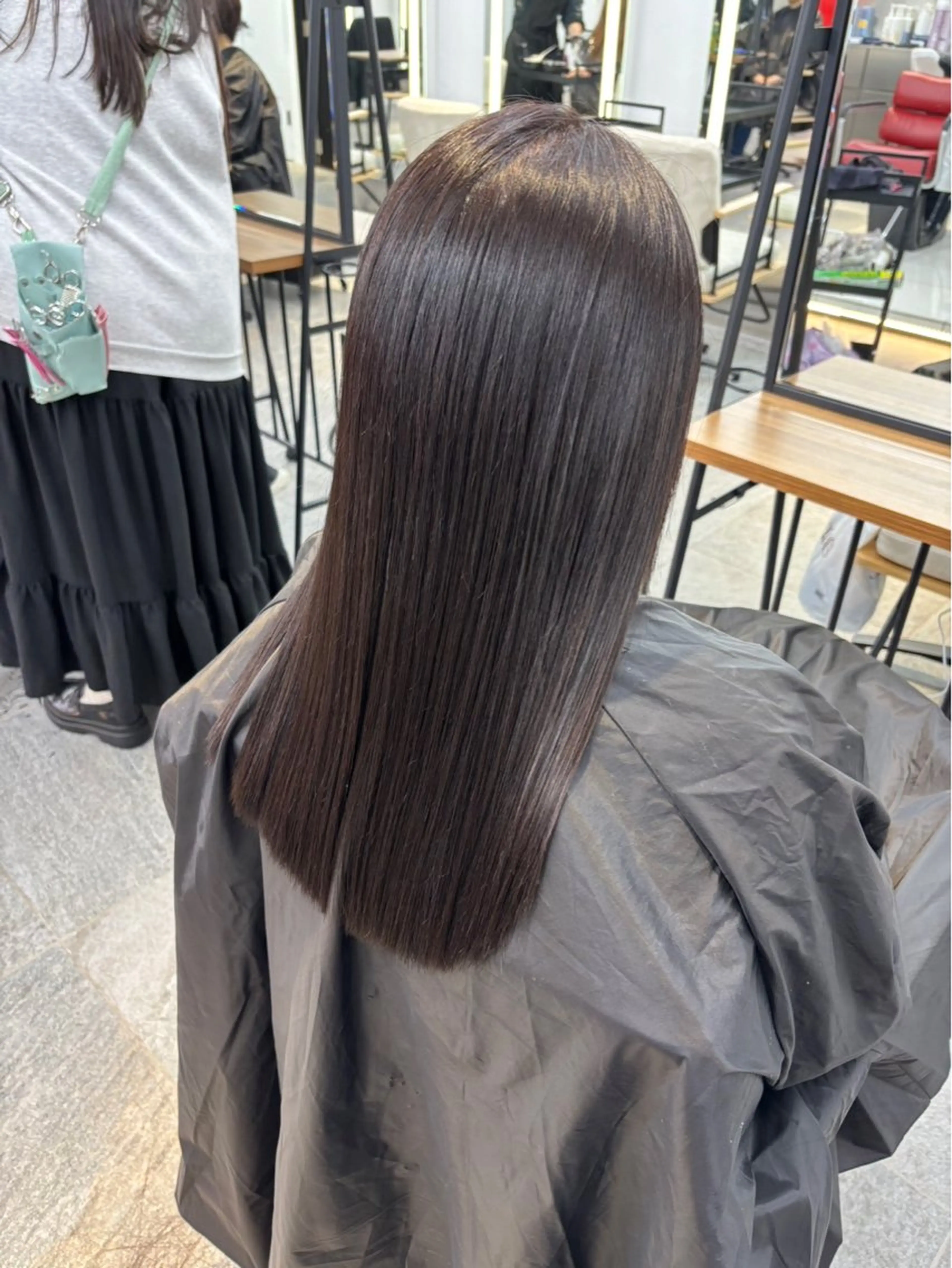 ヘアカラー+ハホニコトリートメント✨の写真