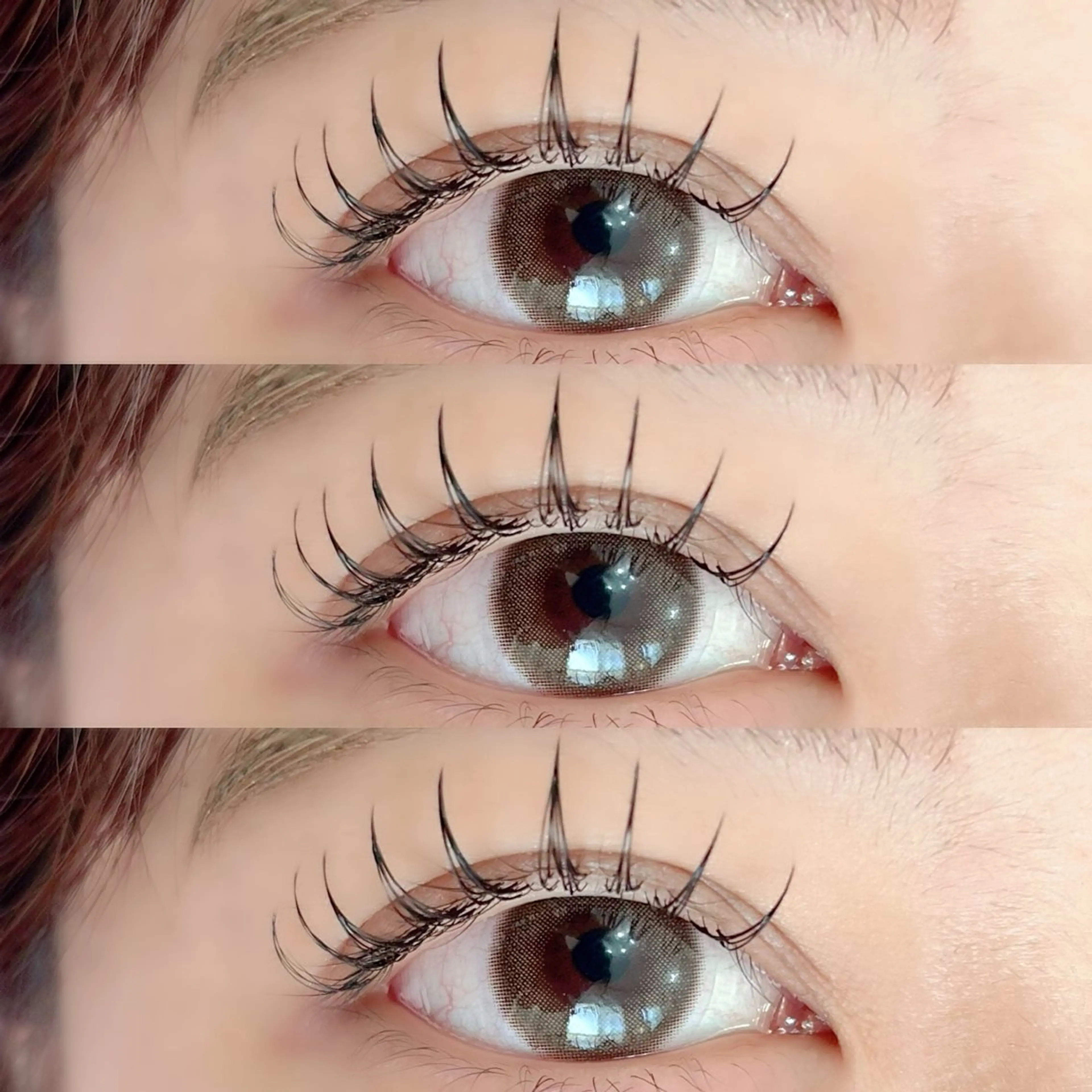 マツエク・マツパ マツエク 【那覇/束感まつ毛 /LED】ｷｬﾒﾙのマツエク・マツパデザイン