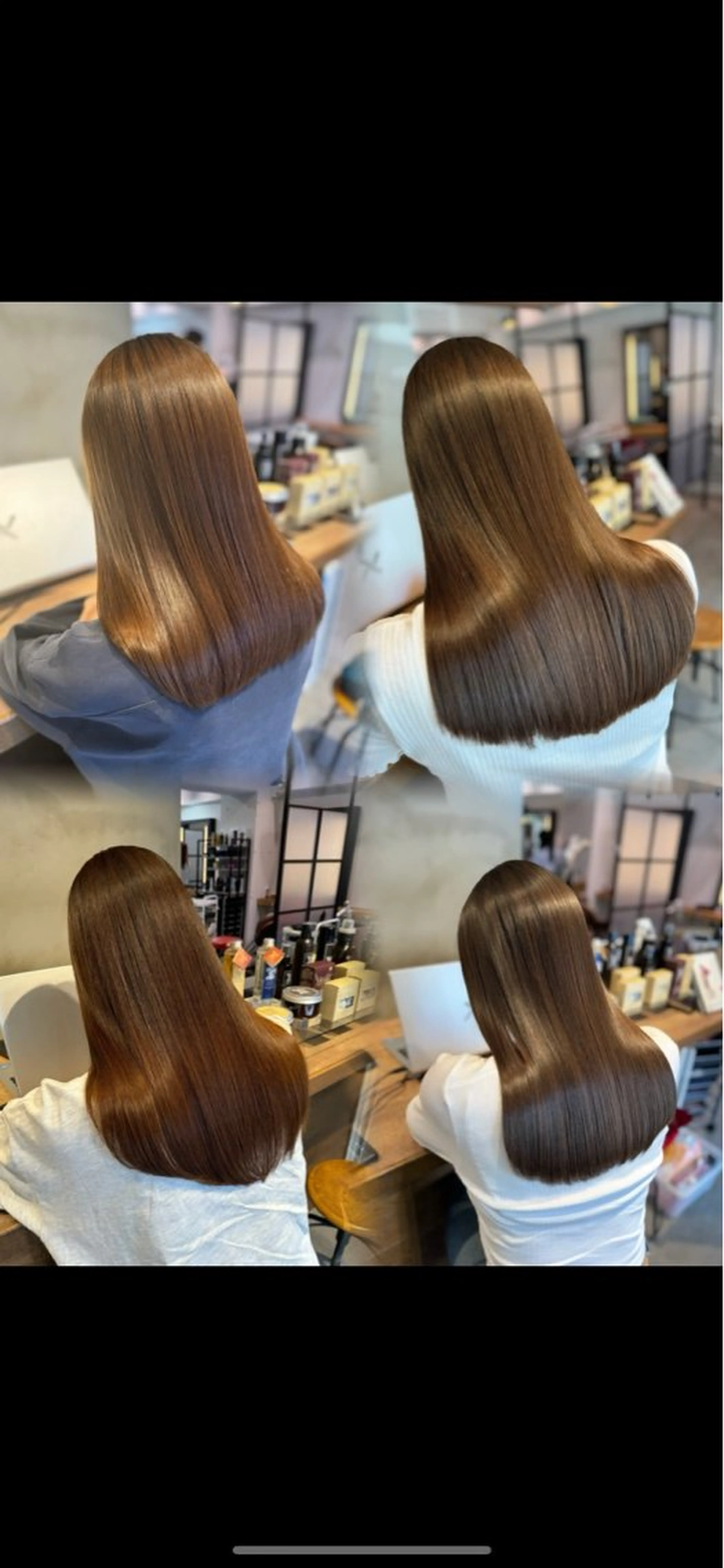 🌱✨ 人気No.1【SNSで話題】カット＋髪質改善ストレート＋最高級髪質改善TR✨🌱の写真