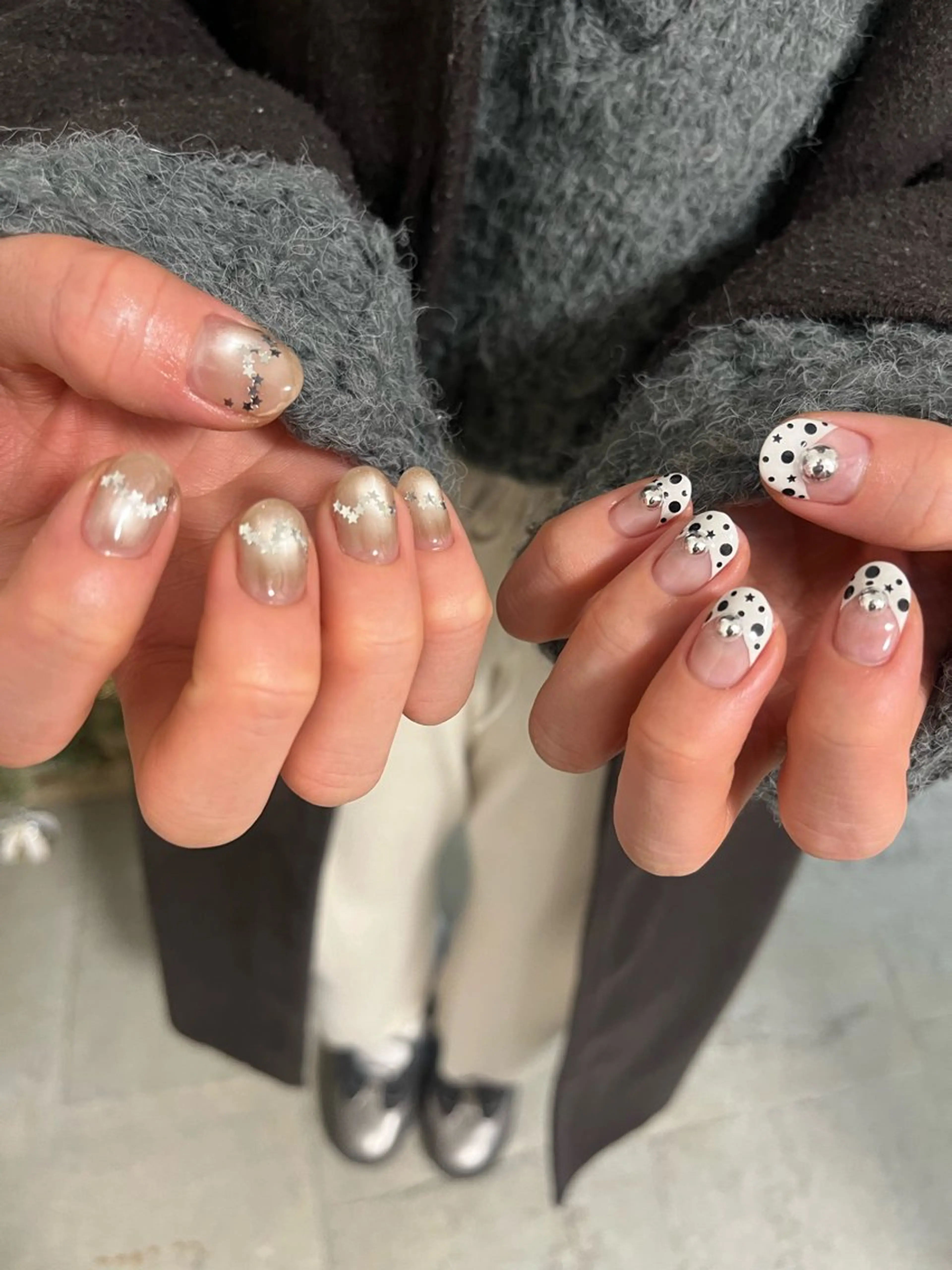 ネイル ハンドネイル elen南越谷 Rina𖥔⋱のネイルデザイン