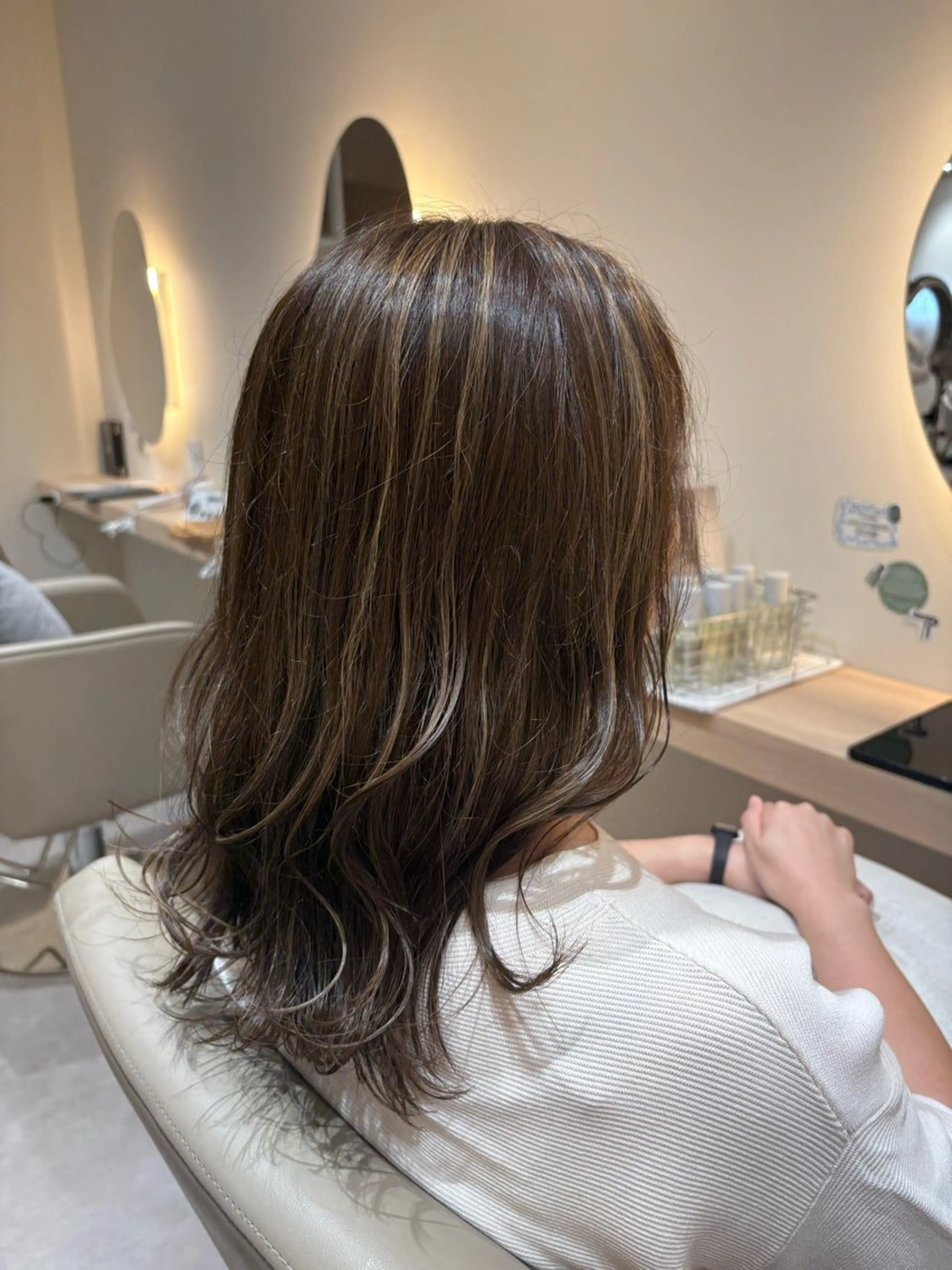 ロング カラー カット ヘアカラー レイヤー/透明感/髪 質改善/メンズ/佐藤のヘアスタイル