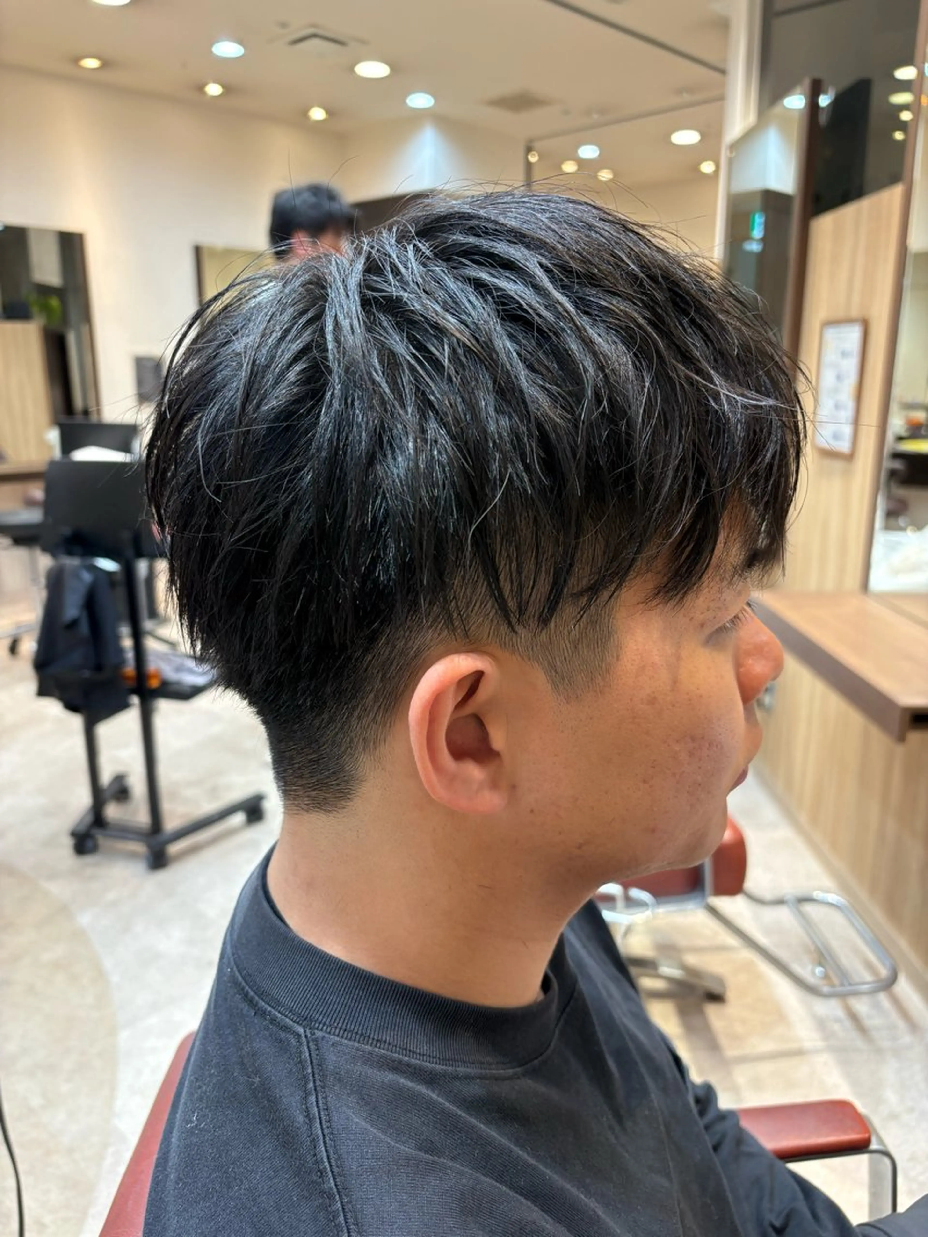 ショート メンズ カット 木村 柊斗のヘアスタイル