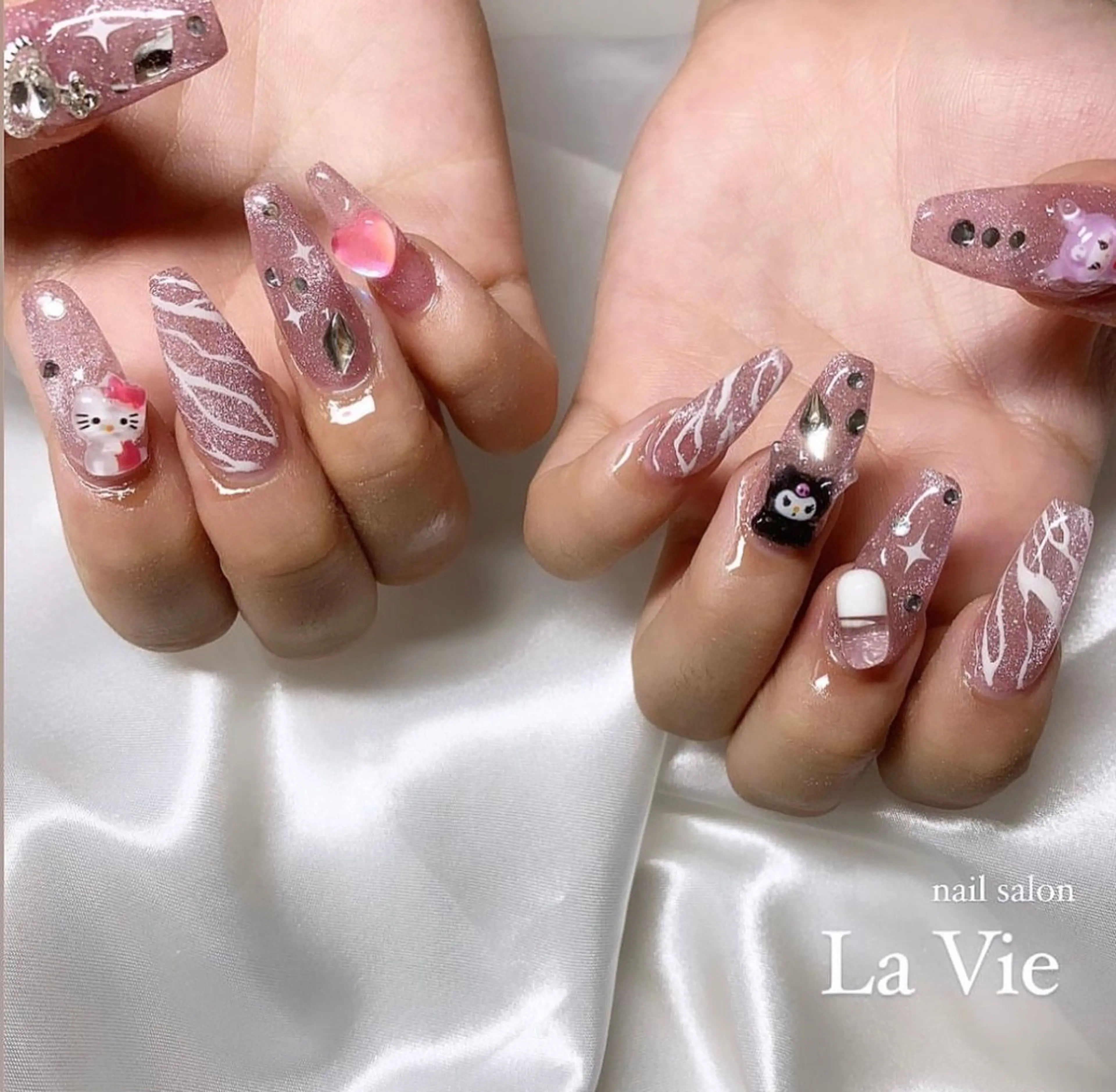 ロング 竹下 凌香のネイルデザイン