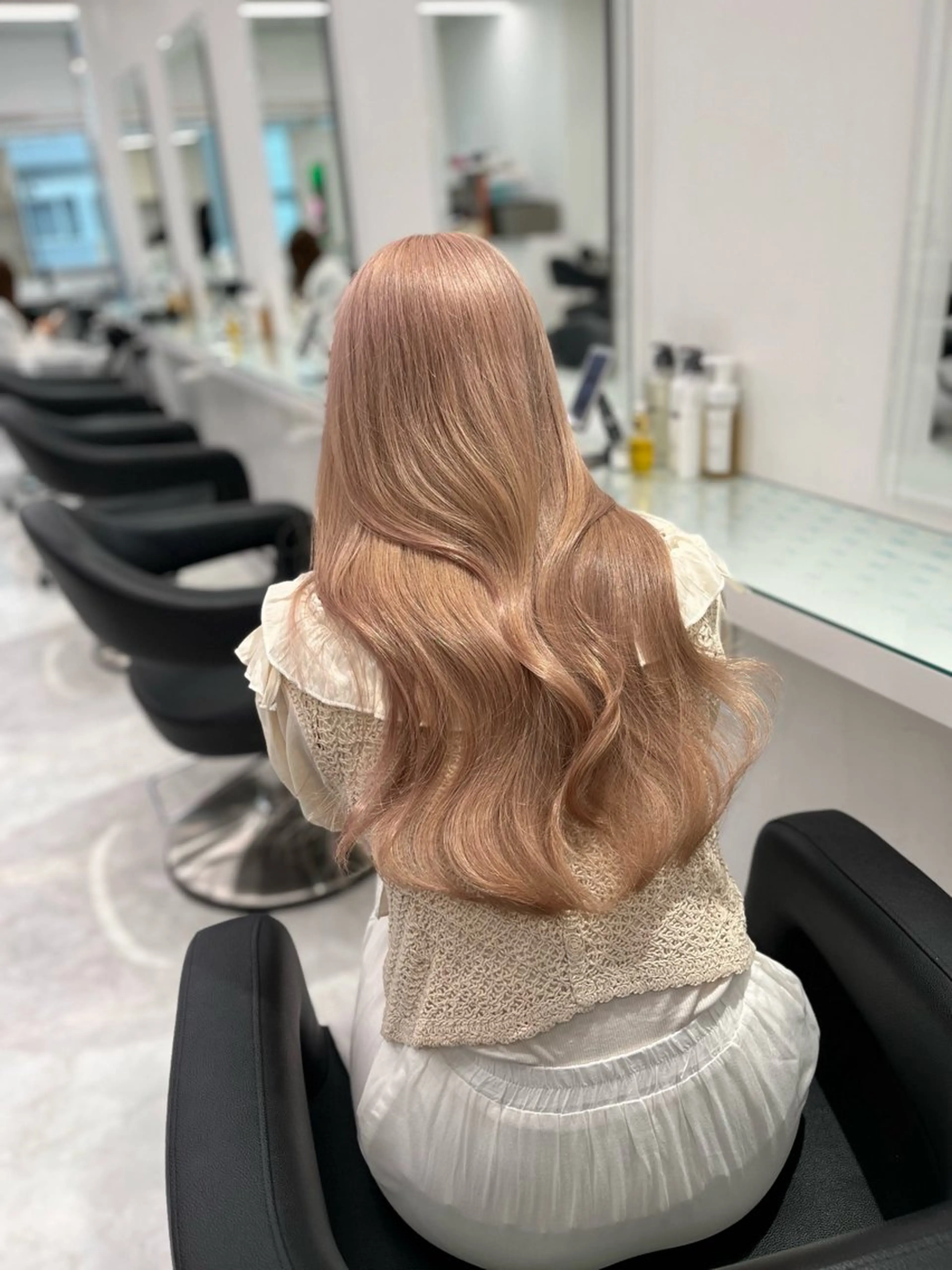 ミディアム カラー パーマ ヘアアレンジ メンズ ヘアカラー ♡ 𝐑𝐈𝐎♡のヘアスタイル