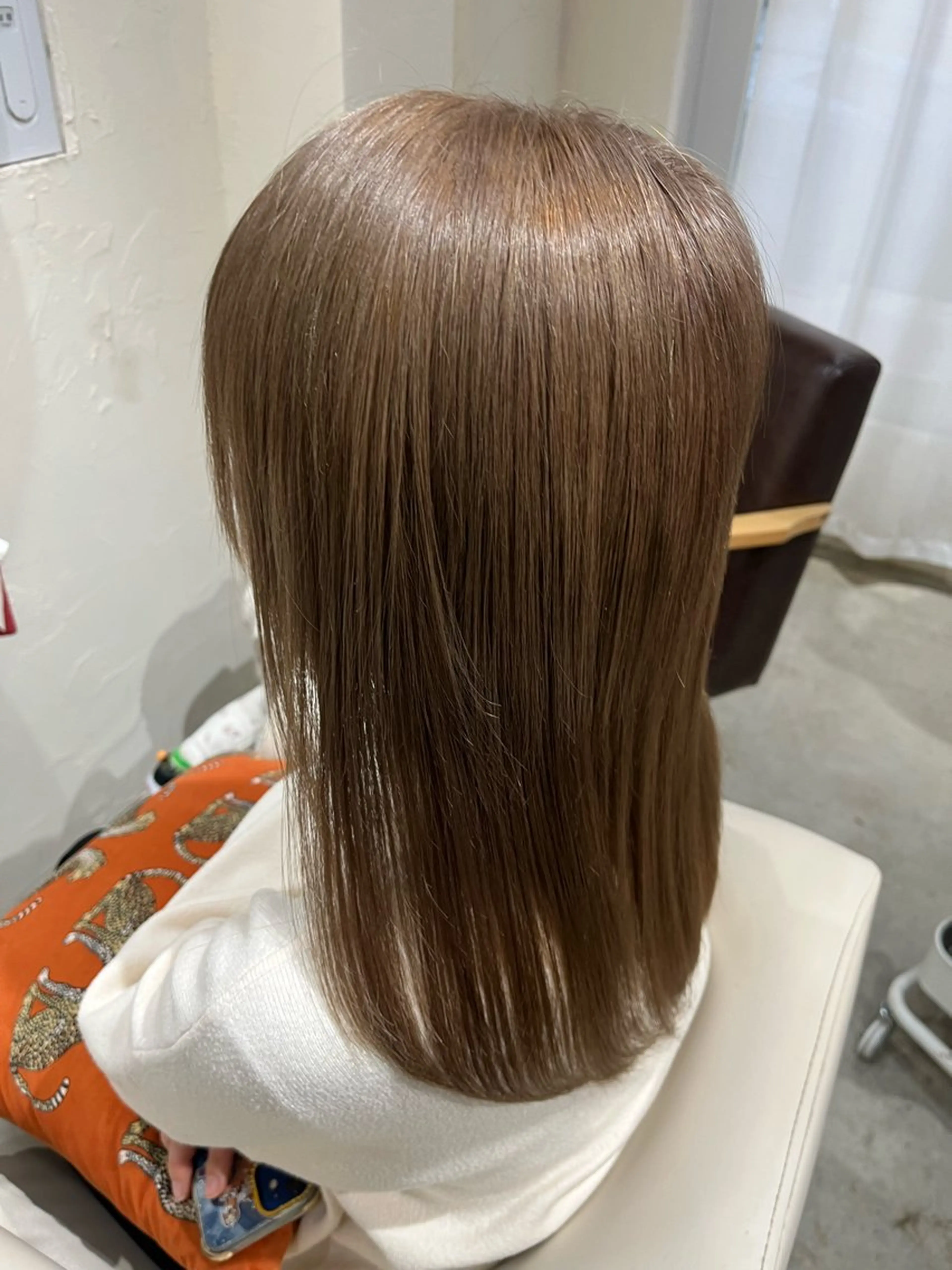 セミロング カラー ヘアカラー トリートメント ハイトーンカラー🩵 耳ツボジュエリー👂のその他イメージ