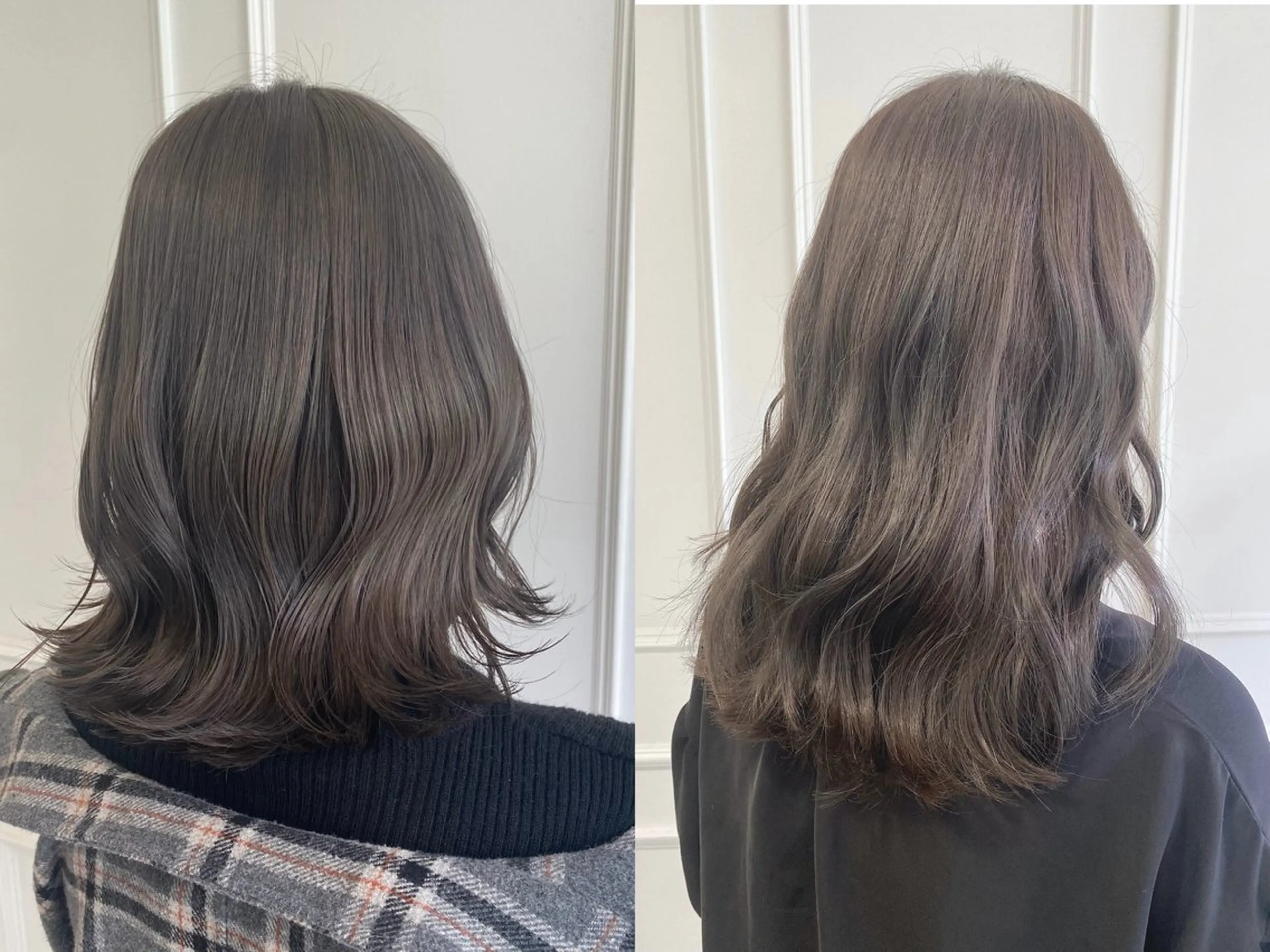 ミディアム カット ヘアカラー 🎀髪質改善🎀 Olive南森町のヘアスタイル