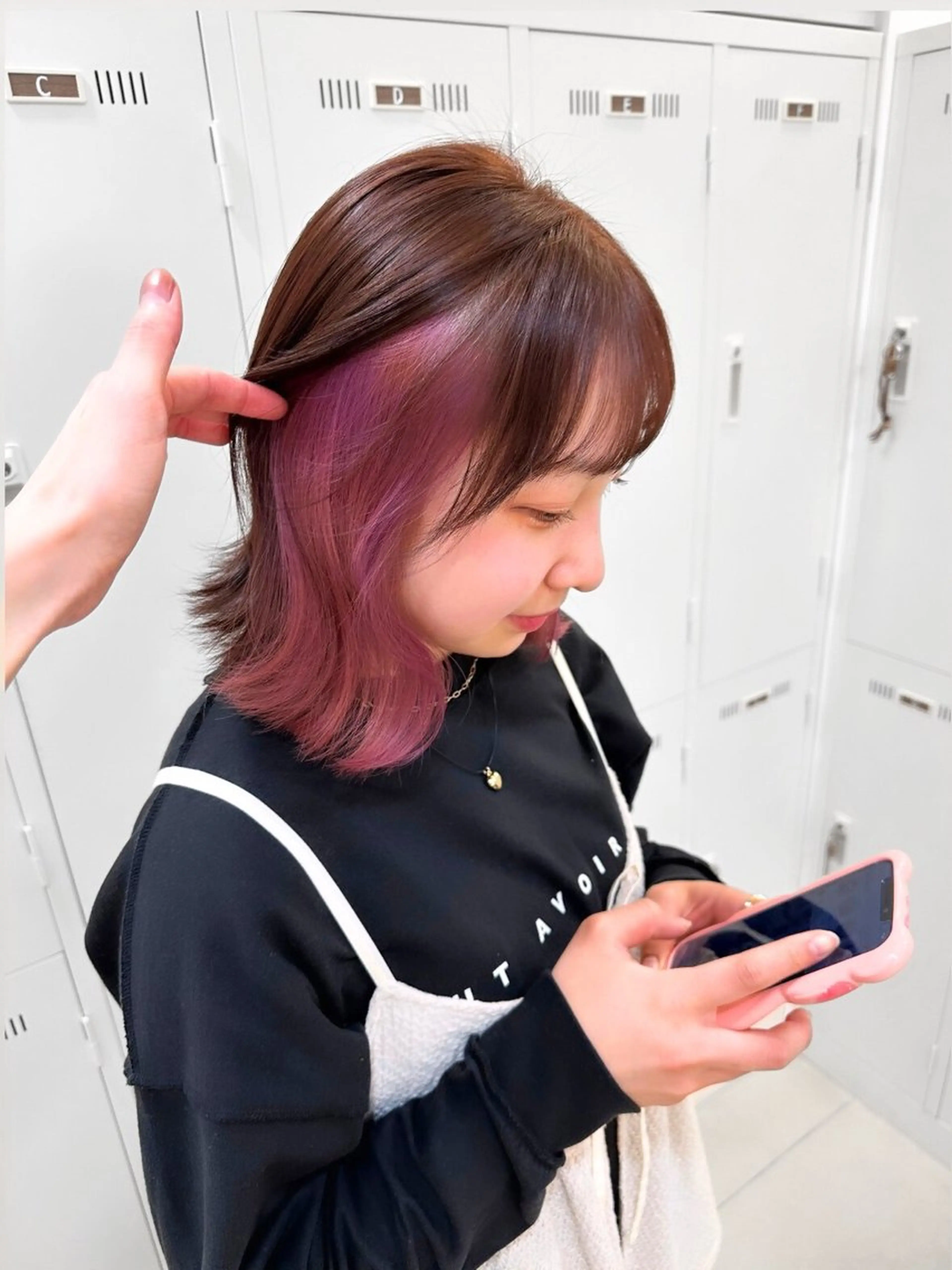 ミディアム カラー 柔らか透明感カラー/ 内田圭祐のヘアスタイル