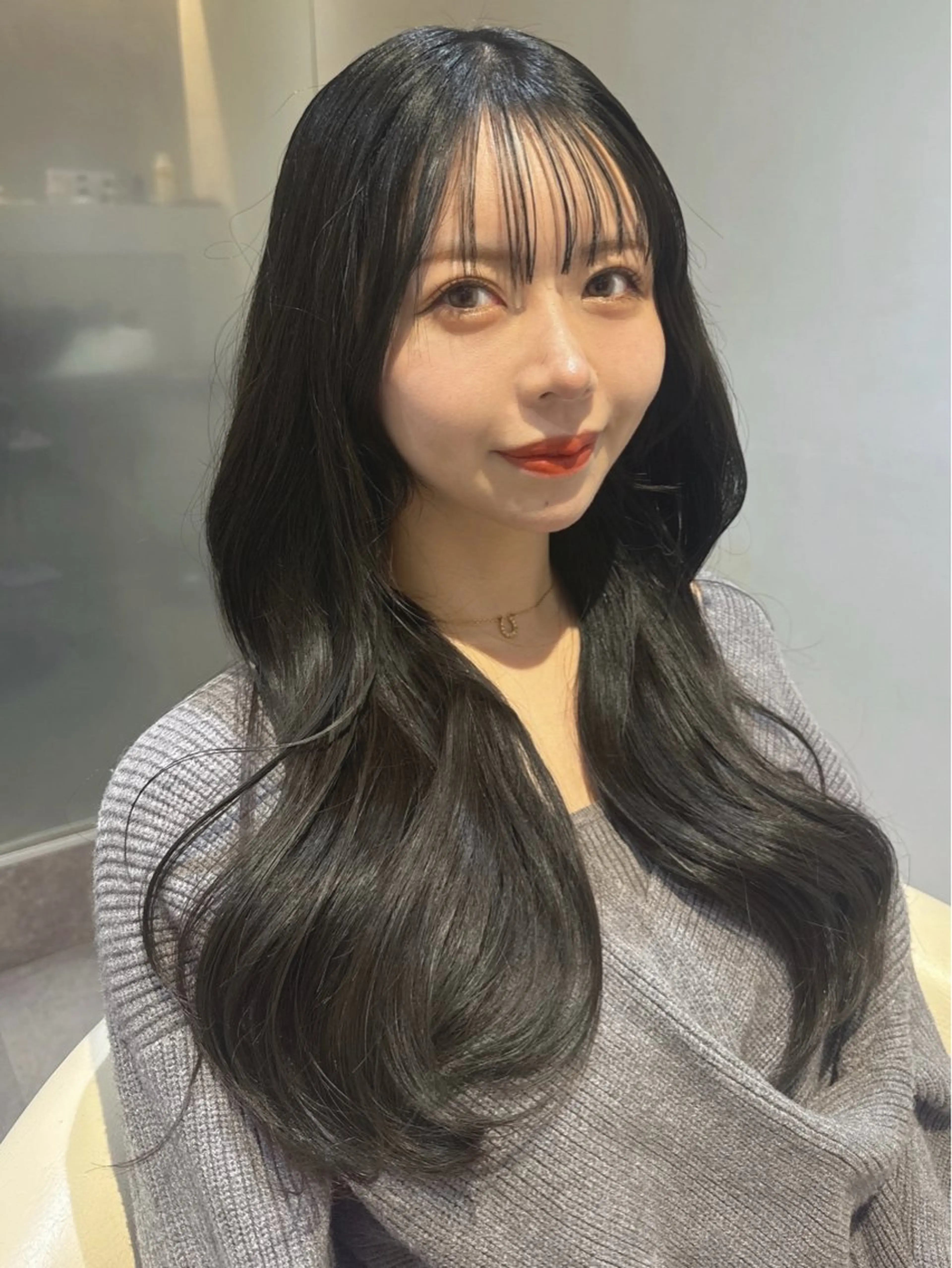 ロング カラー 髪質改善 トリートメント カット ヘアカラー トリートメント 💎透明感カラー特化 💎TAISEIのヘアスタイル