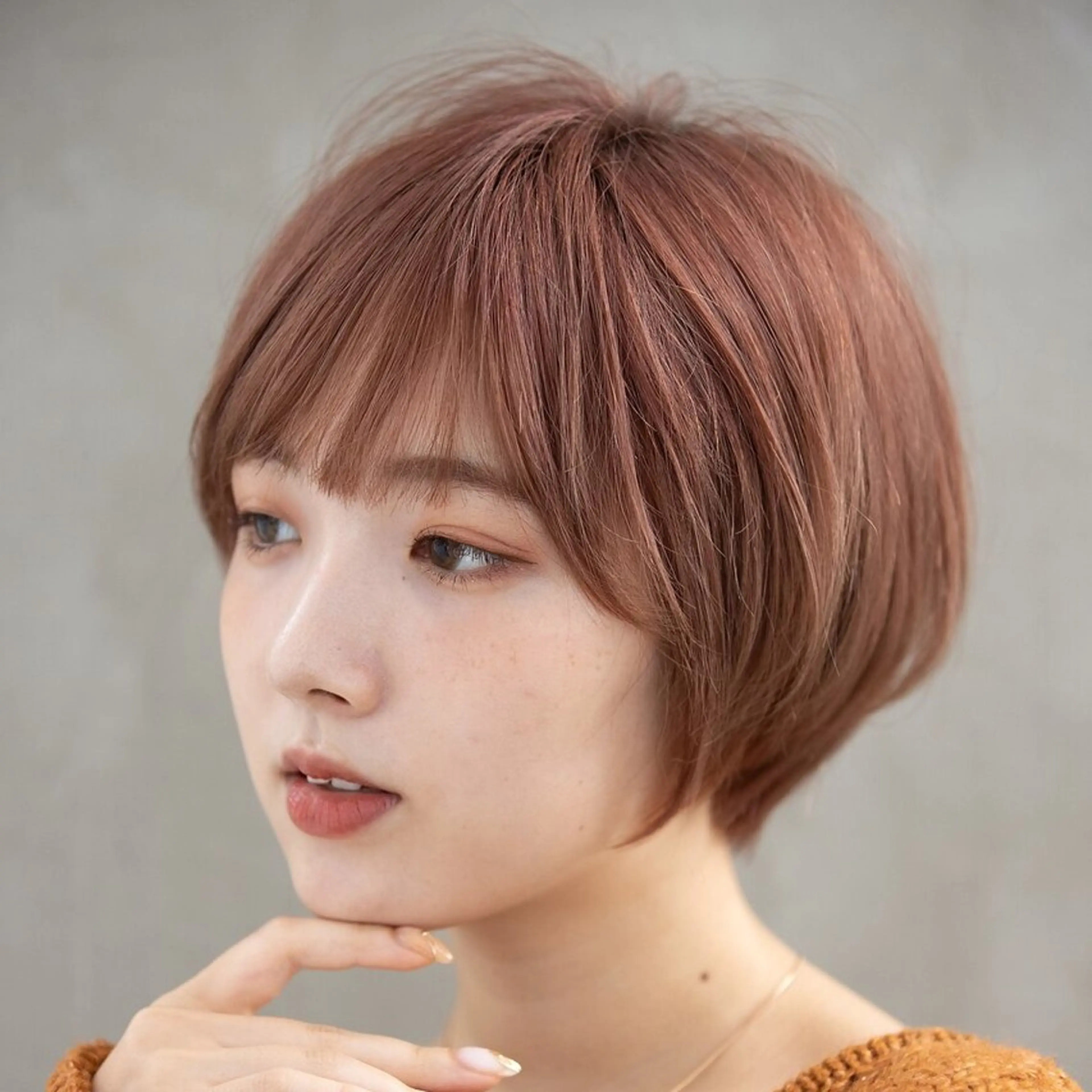 ショート ボブ ショートヘア 深夜まで営業中‼️ レム髪質改善のヘアスタイル