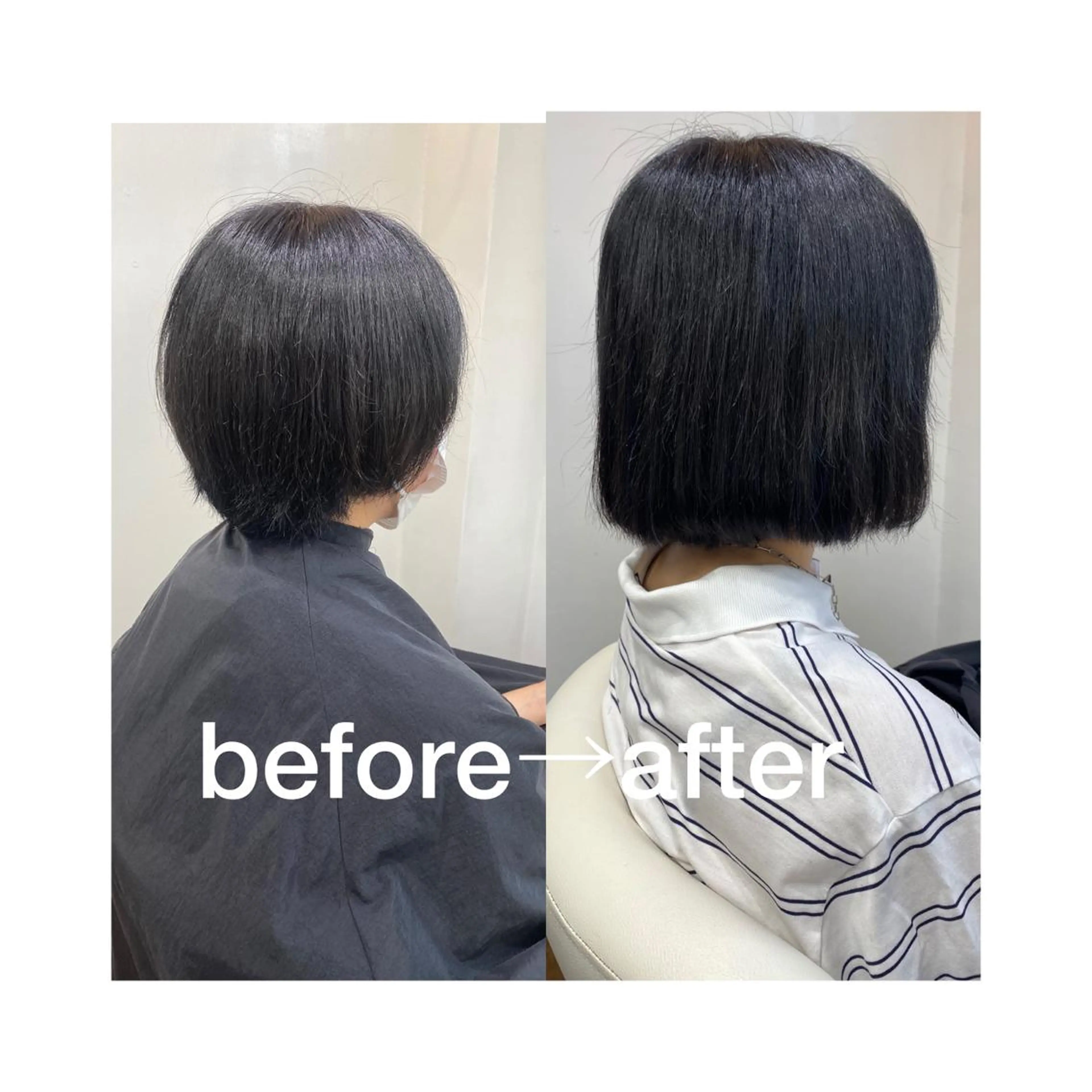 ショート カラー カット ヘアカラー トリートメント エクステ レイヤーウルフ エクステ磯部のヘアスタイル