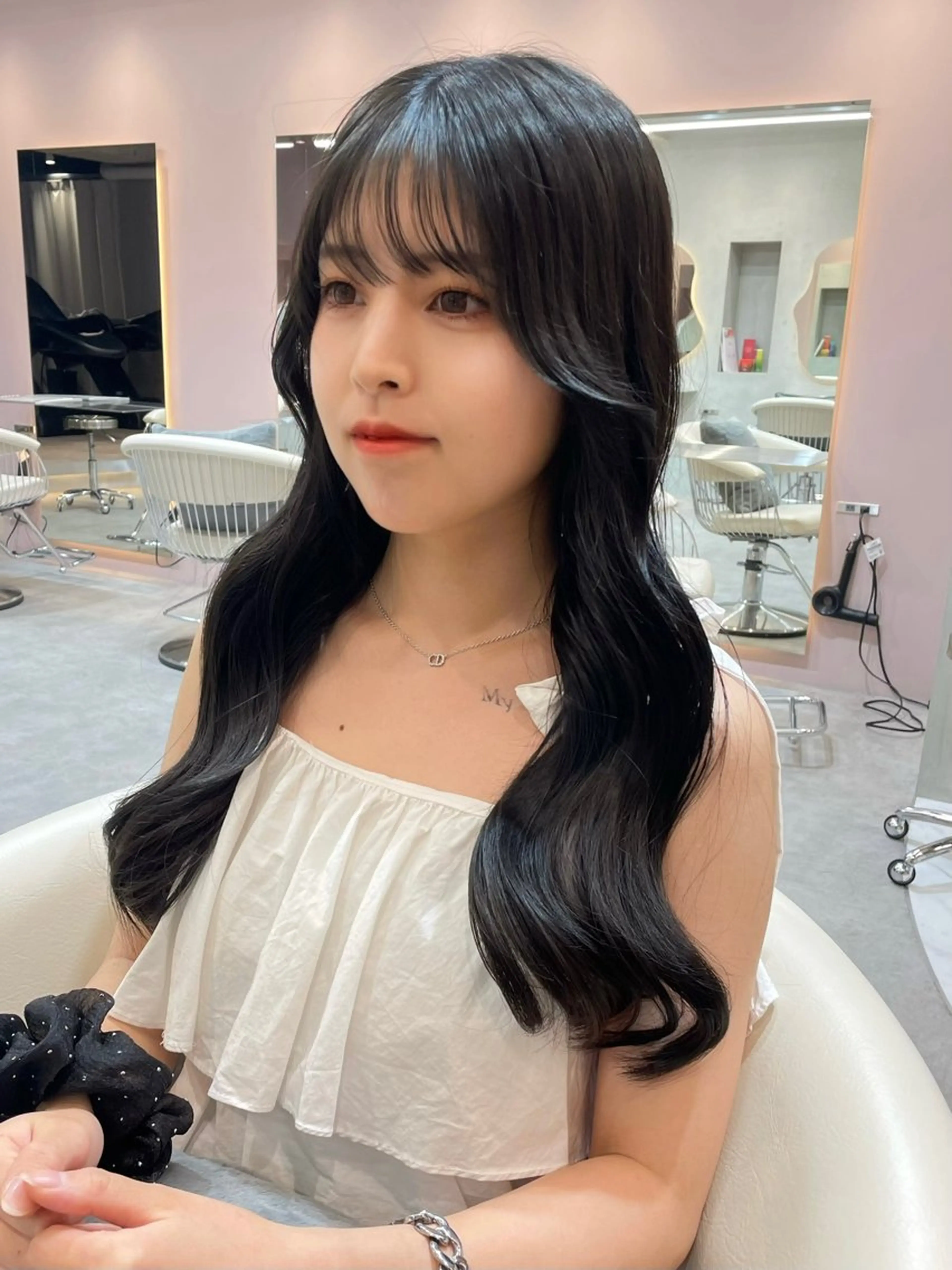 カラー 縮毛矯正ブリーチなし 🍒❤ゆうきのヘアスタイル