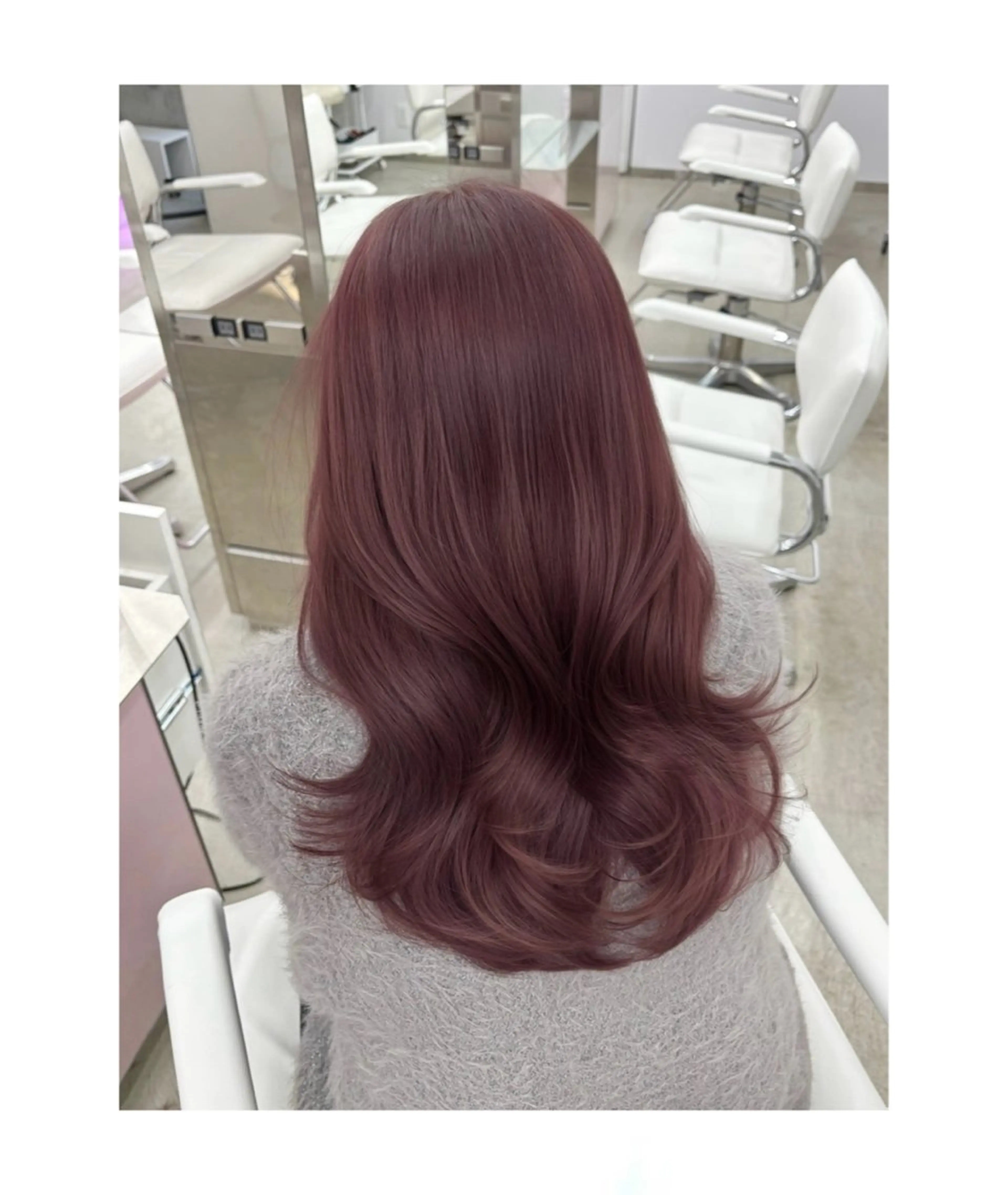 ロング カット ヘアカラー トリートメント 𝑨𝑴𝑰 🎀 モテガーリーヘア🤍のヘアスタイル