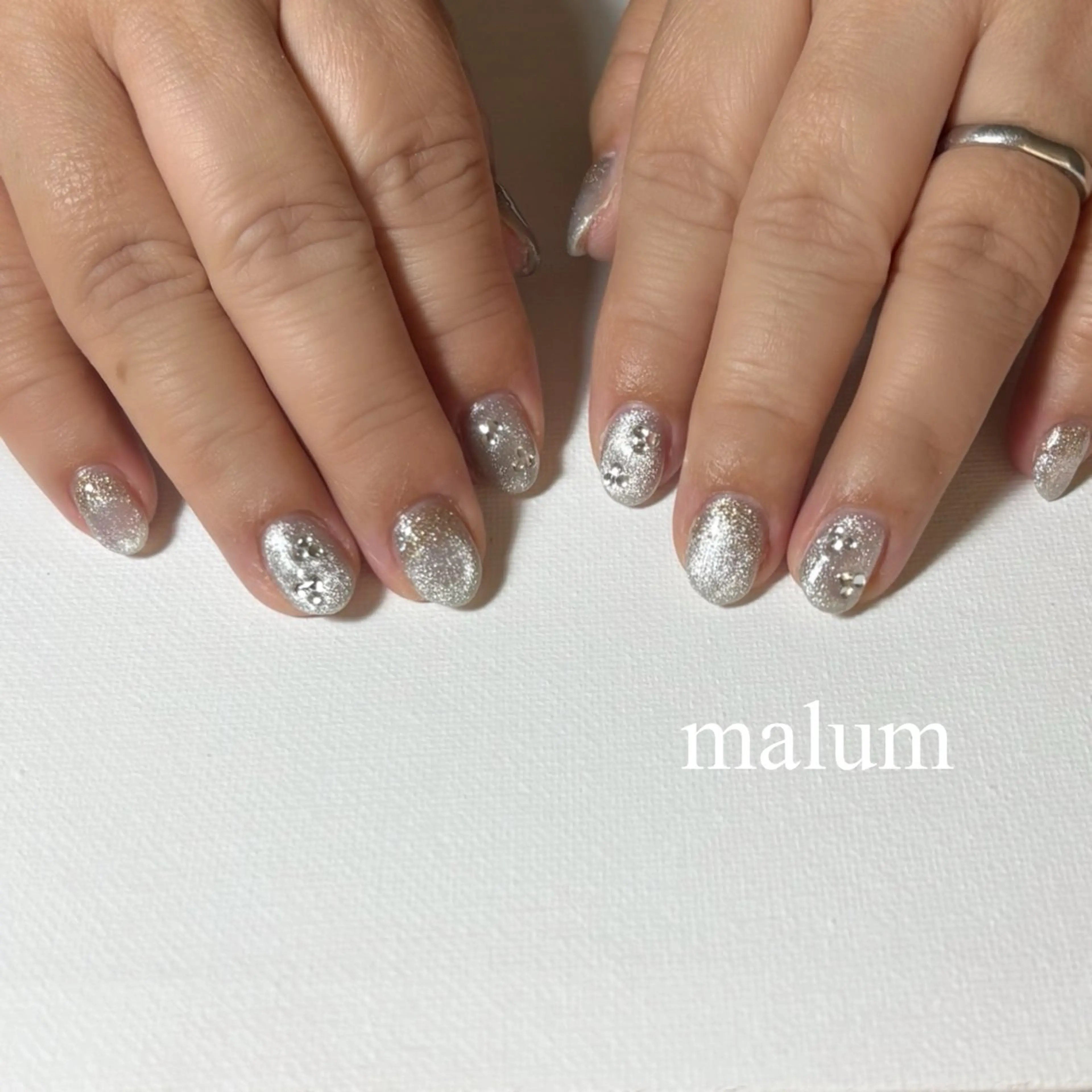ネイル ハンドネイル malum nailのネイルデザイン