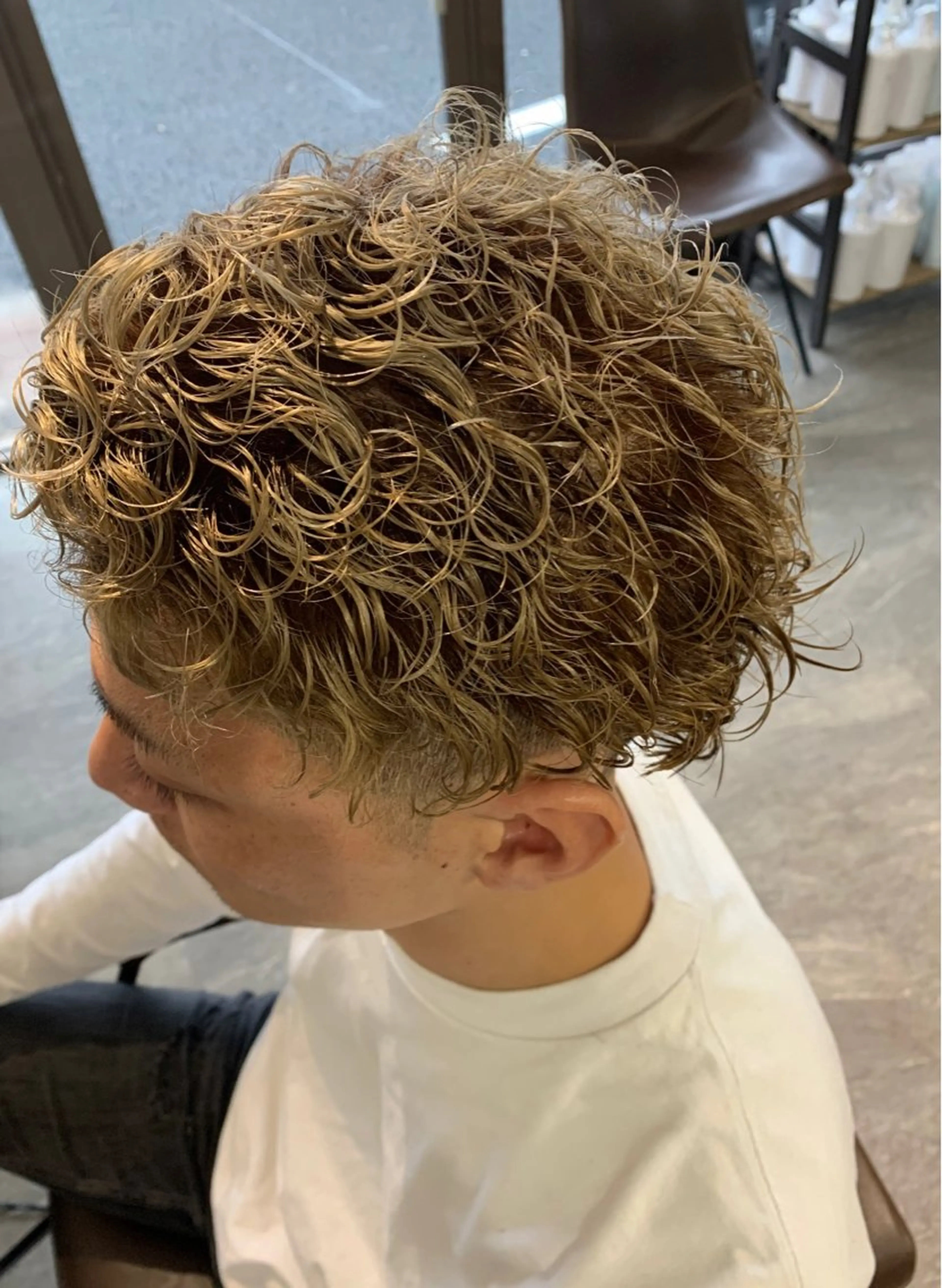 【似合わせカット＋ナチュラルパーマ】の写真