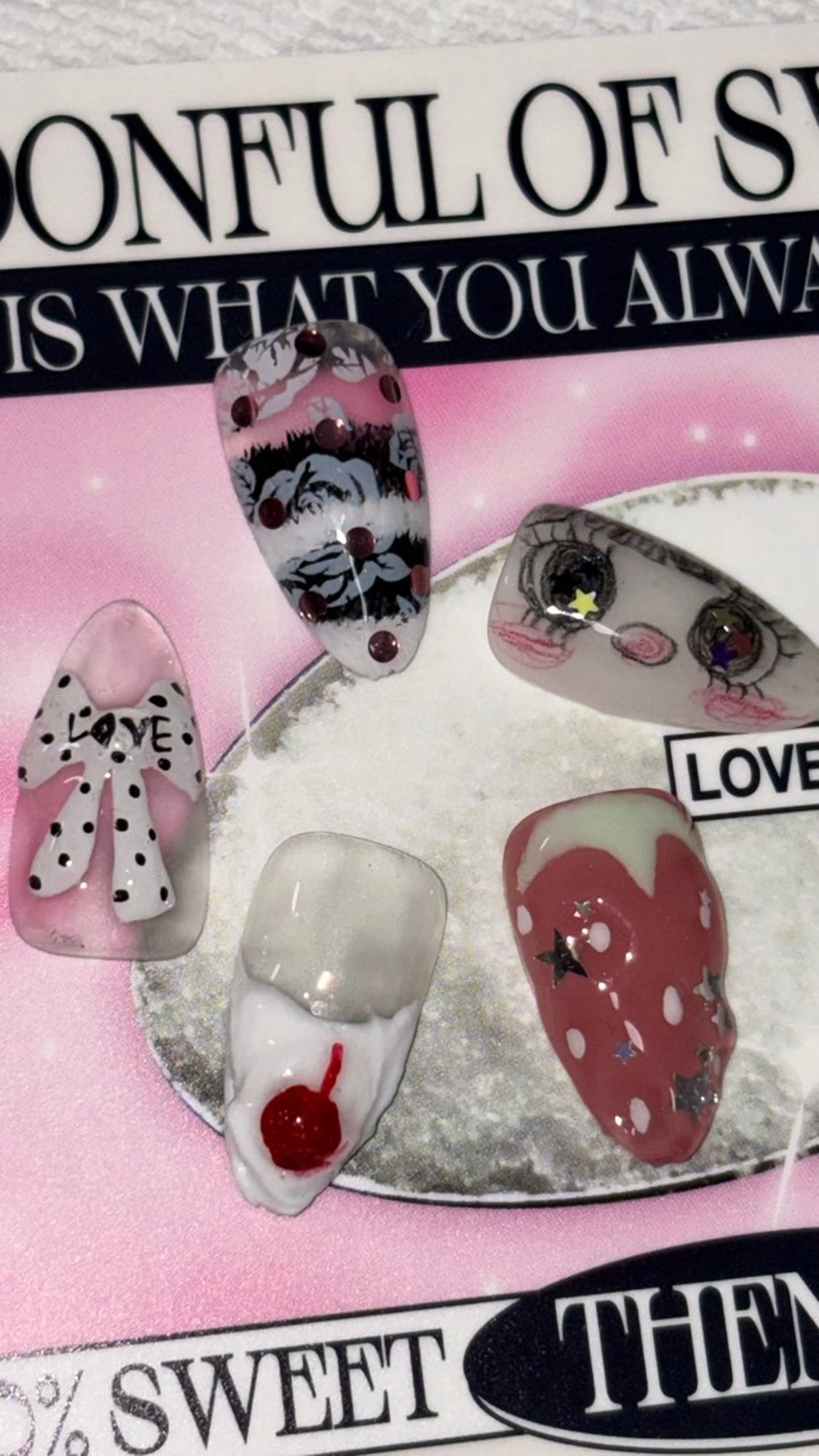 ネイル ハンドネイル elen南越谷 Rina𖥔⋱のネイルデザイン